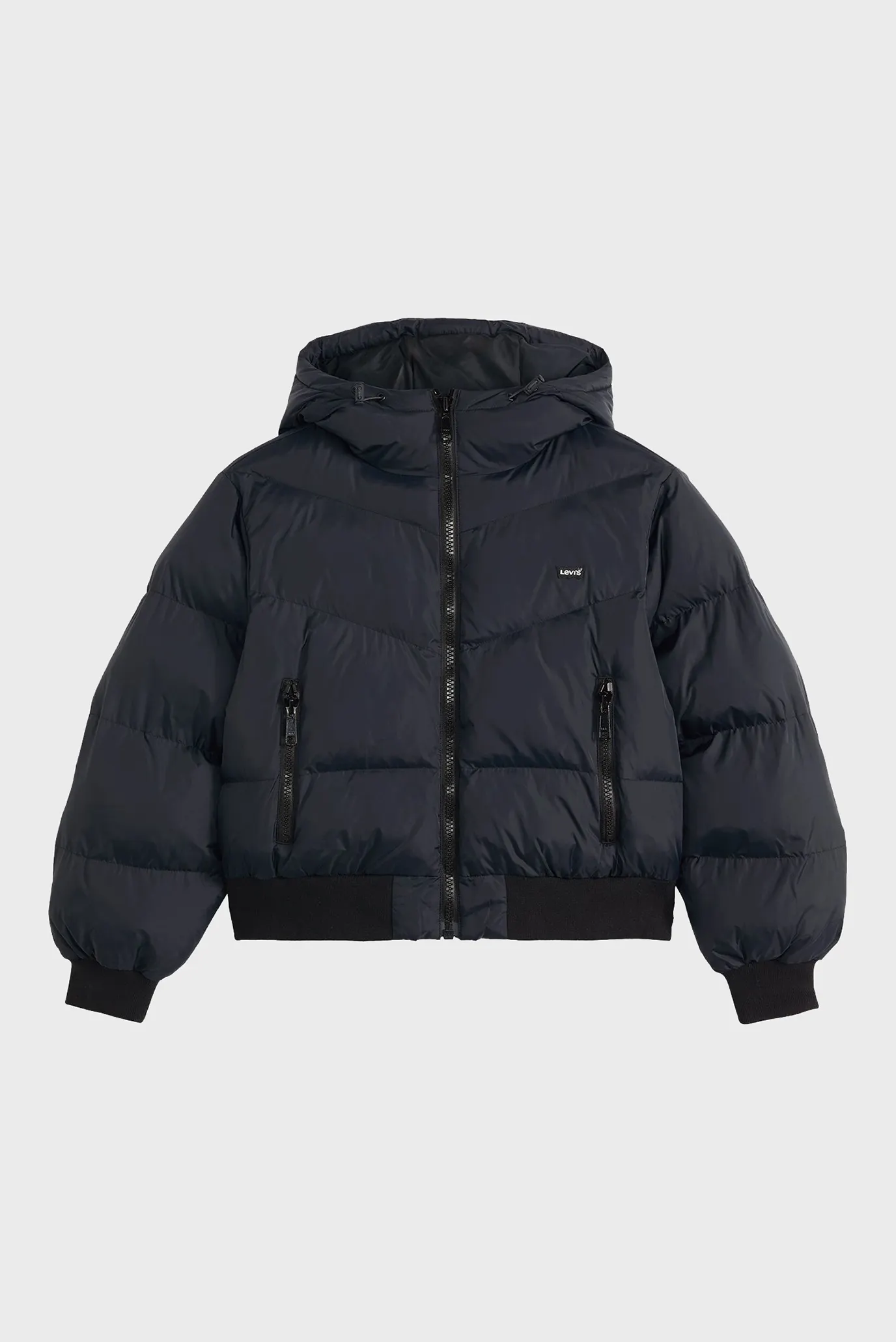 Жіноча чорна куртка 6