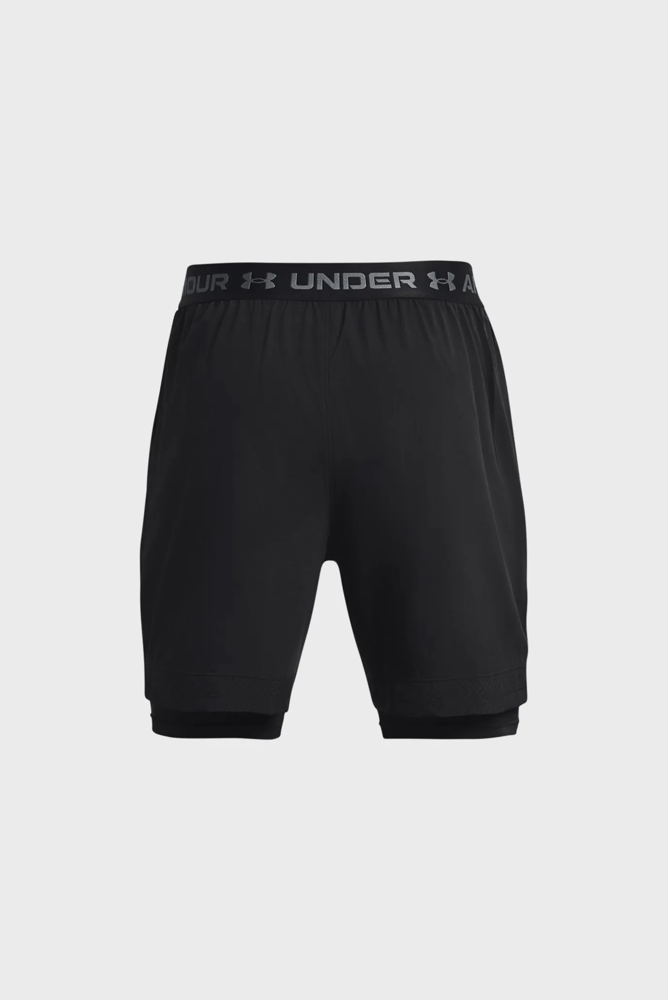 Чоловічі чорні шорти UA Vanish Woven 2in1 Sts 7