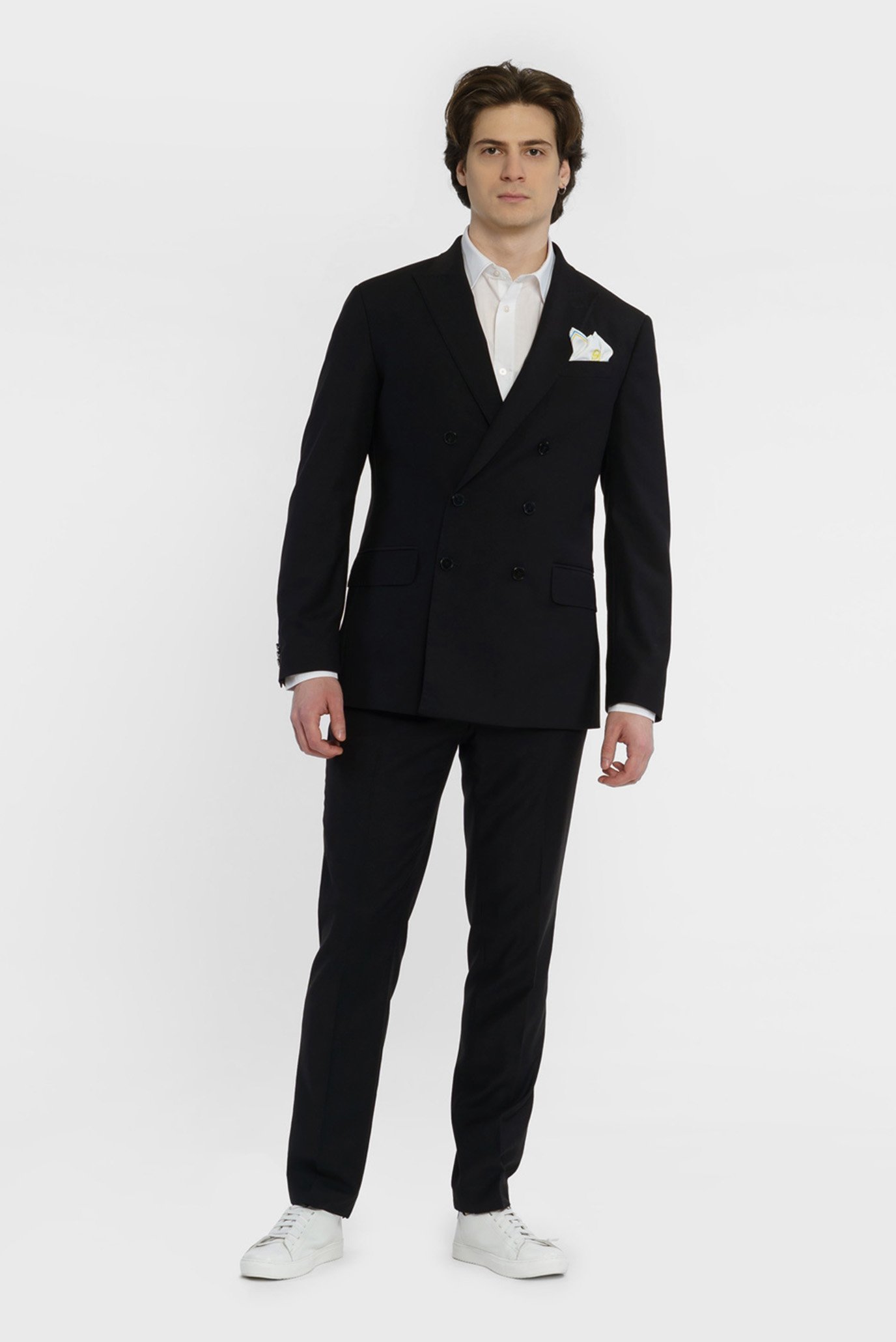 Мужской черный костюм (пиджак, брюки) 1