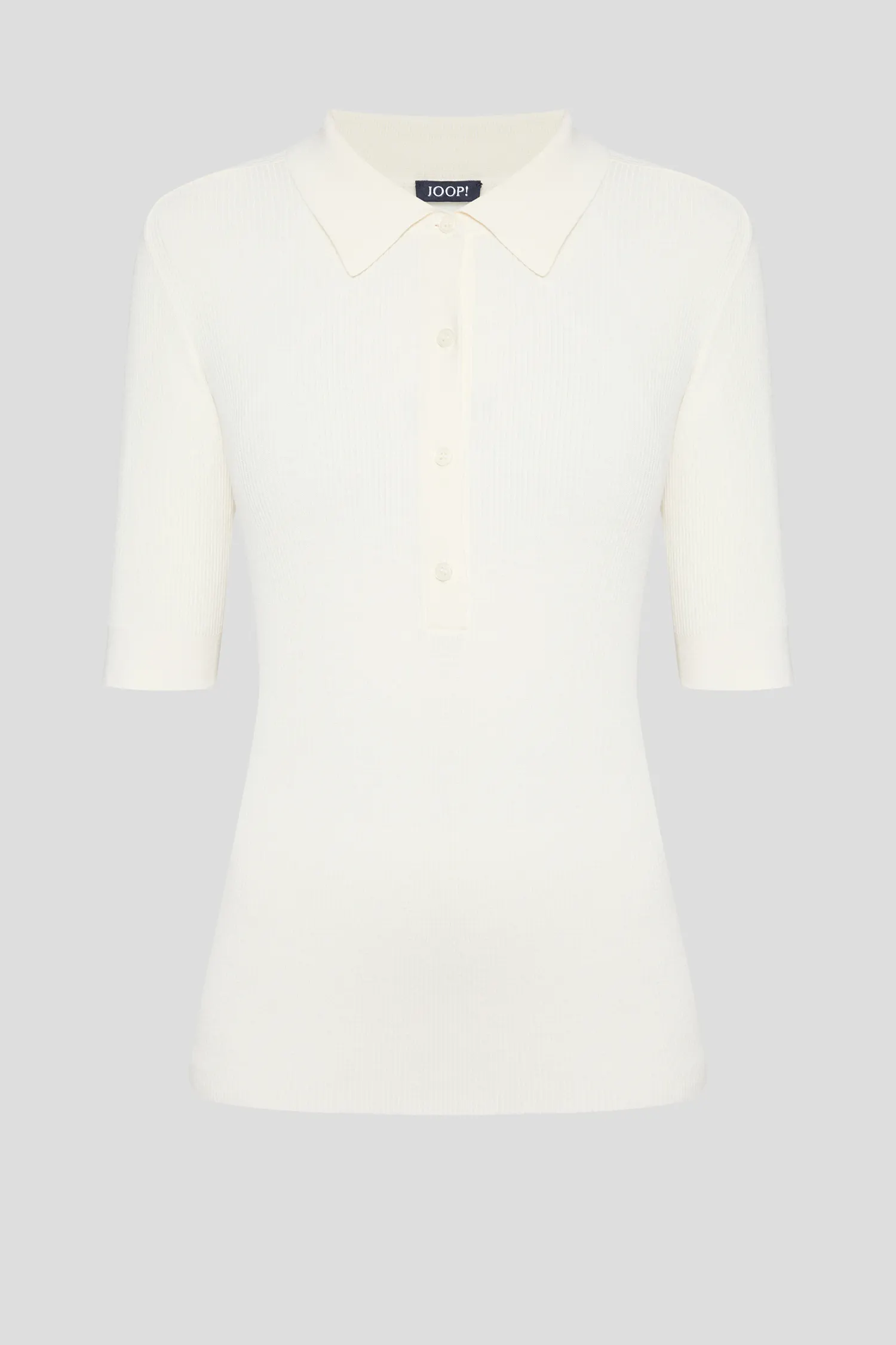 Женское белое поло 1