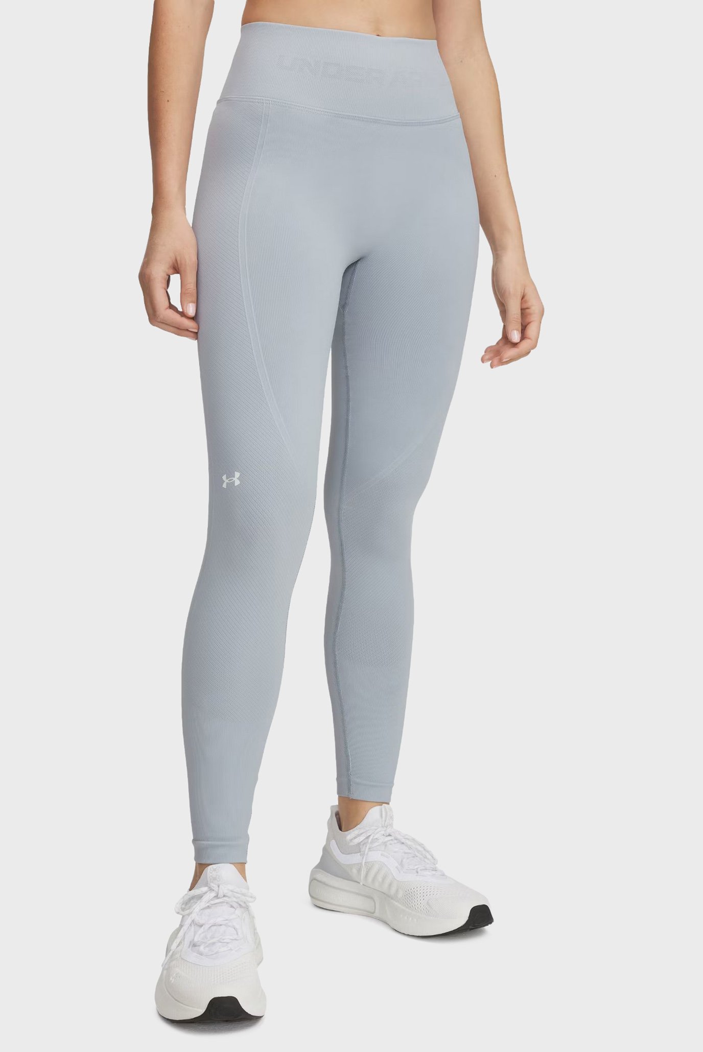 Женские голубые тайтсы UA Vanish Seamless Голубой S Under Armour 1381662-465 Женские голубые тайтсы UA Vanish Seamless Голубой S Under Armour 1381662-465