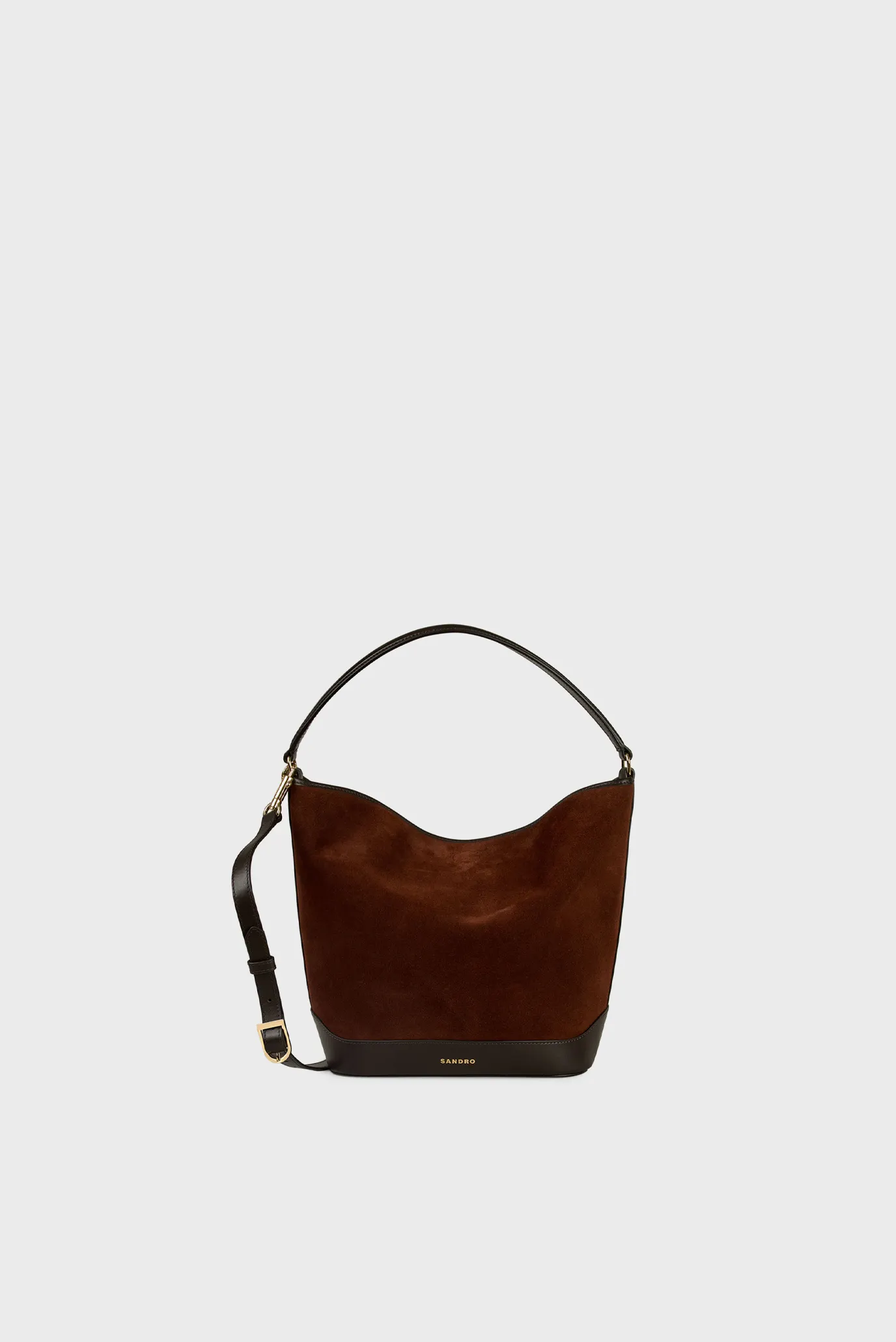 Жіноча коричнева замшева сумка TANGOSO 6