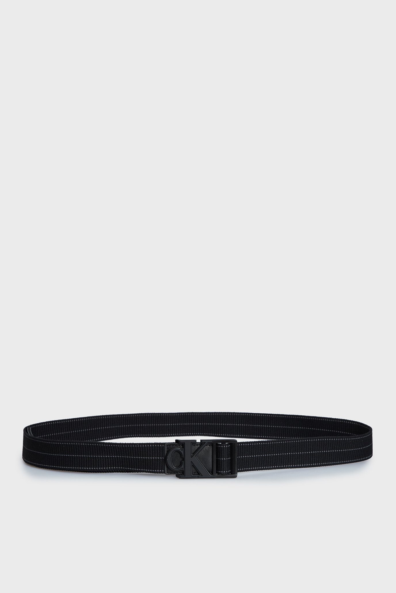 Мужской черный ремень MONO SLIDER WEBBING BELT35MM 1