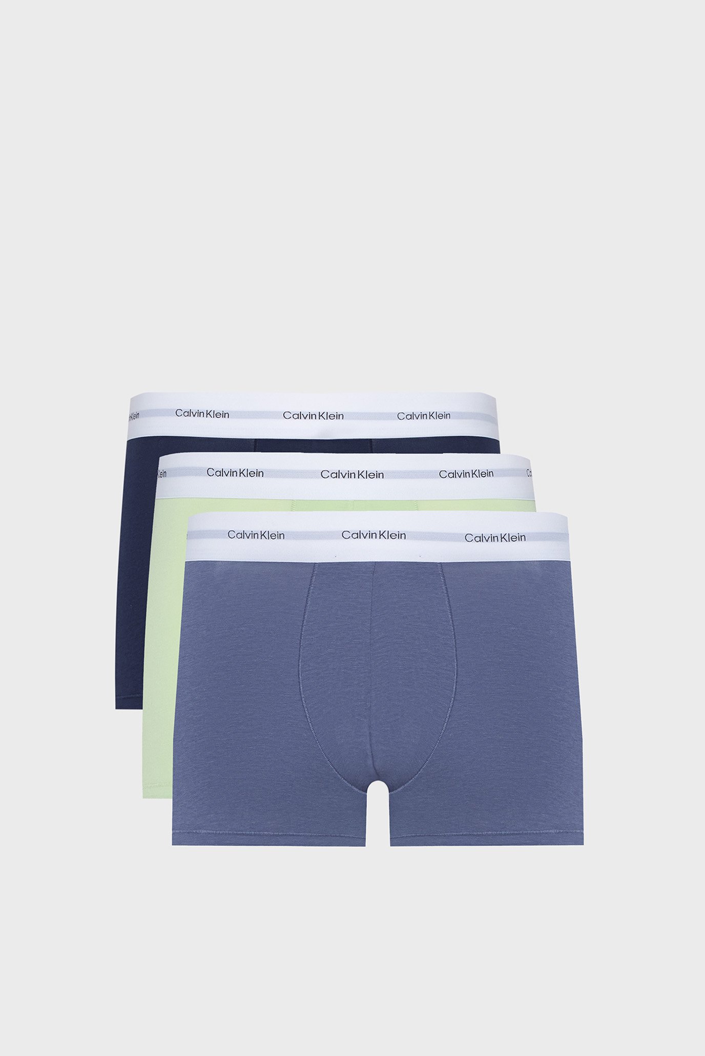 Мужские боксеры (3 шт) TRUNK Разноцветный S Calvin Klein LV00NB4263