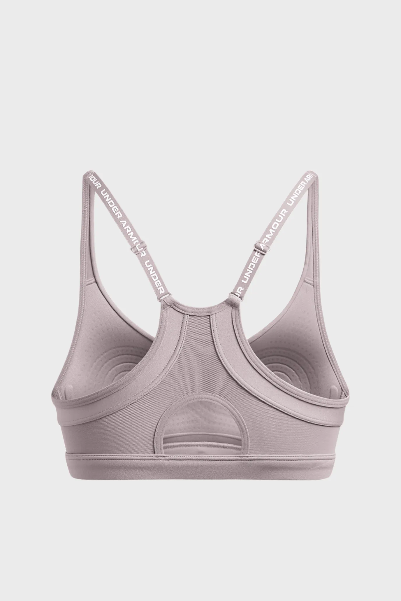 Жіночий сірий топ UA Infinity Low 2.0Strap Bra 7