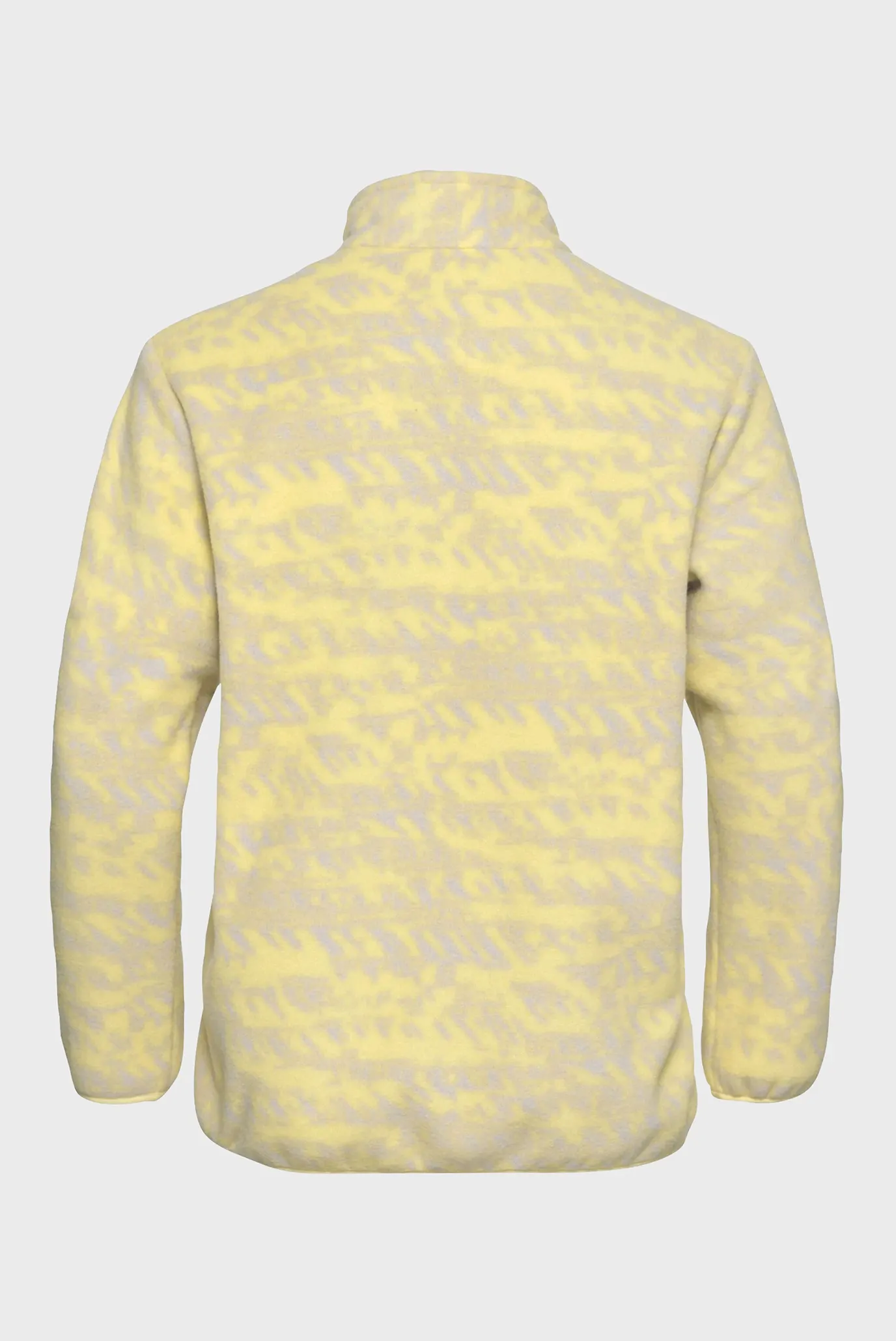 Женская желтая спортивная кофта с узором 7