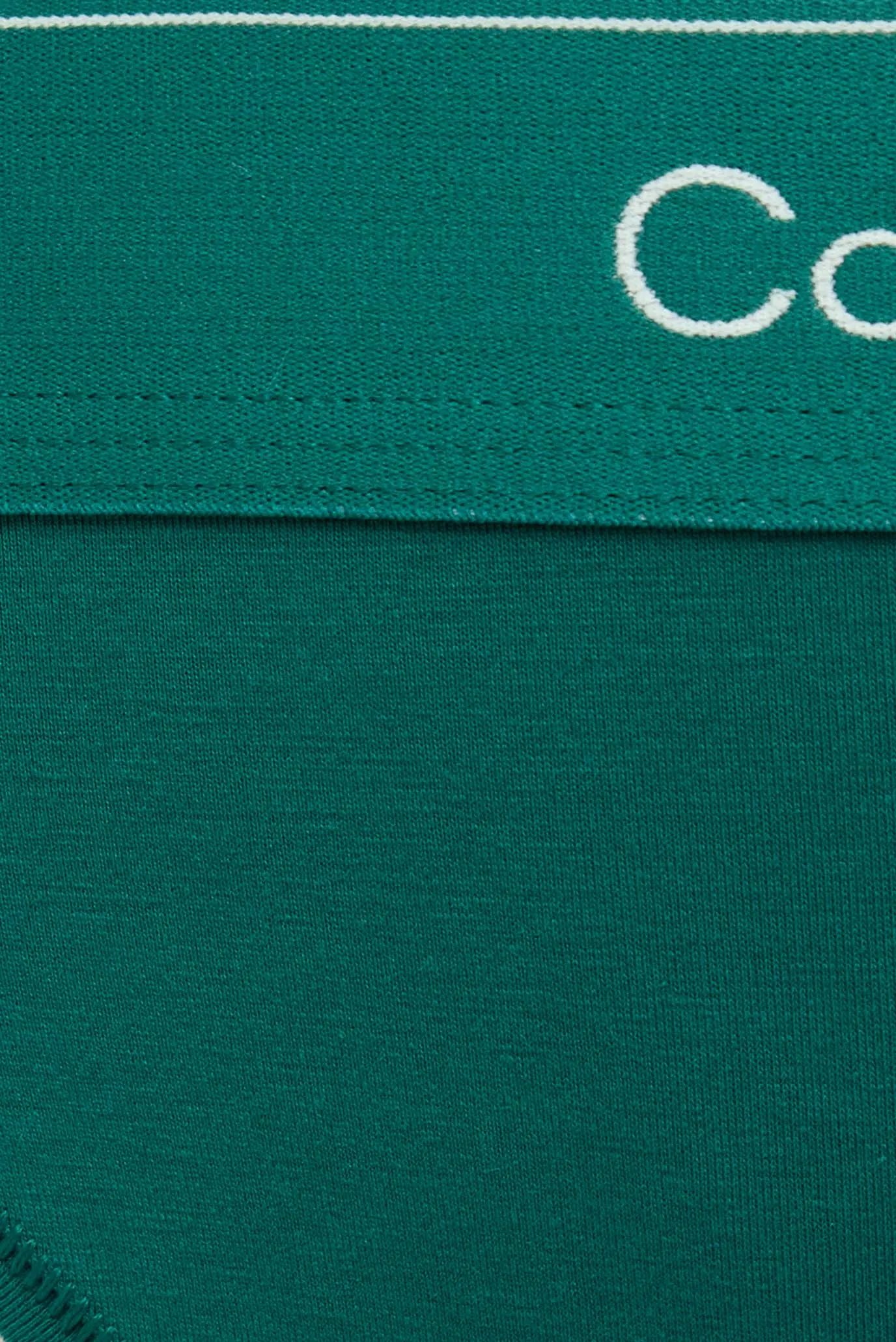 Женские зеленые трусики HIGH LEG TANGA 7