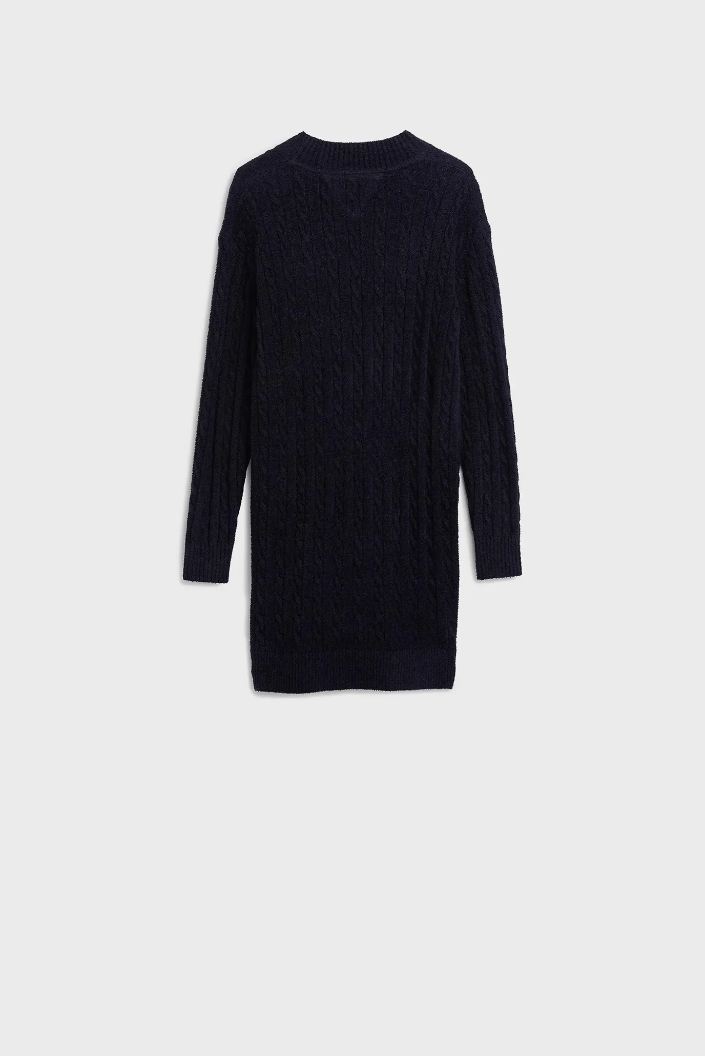 Детское темно-синее платье CHENILLE CABLE SWEATER DRESS L/S Tommy