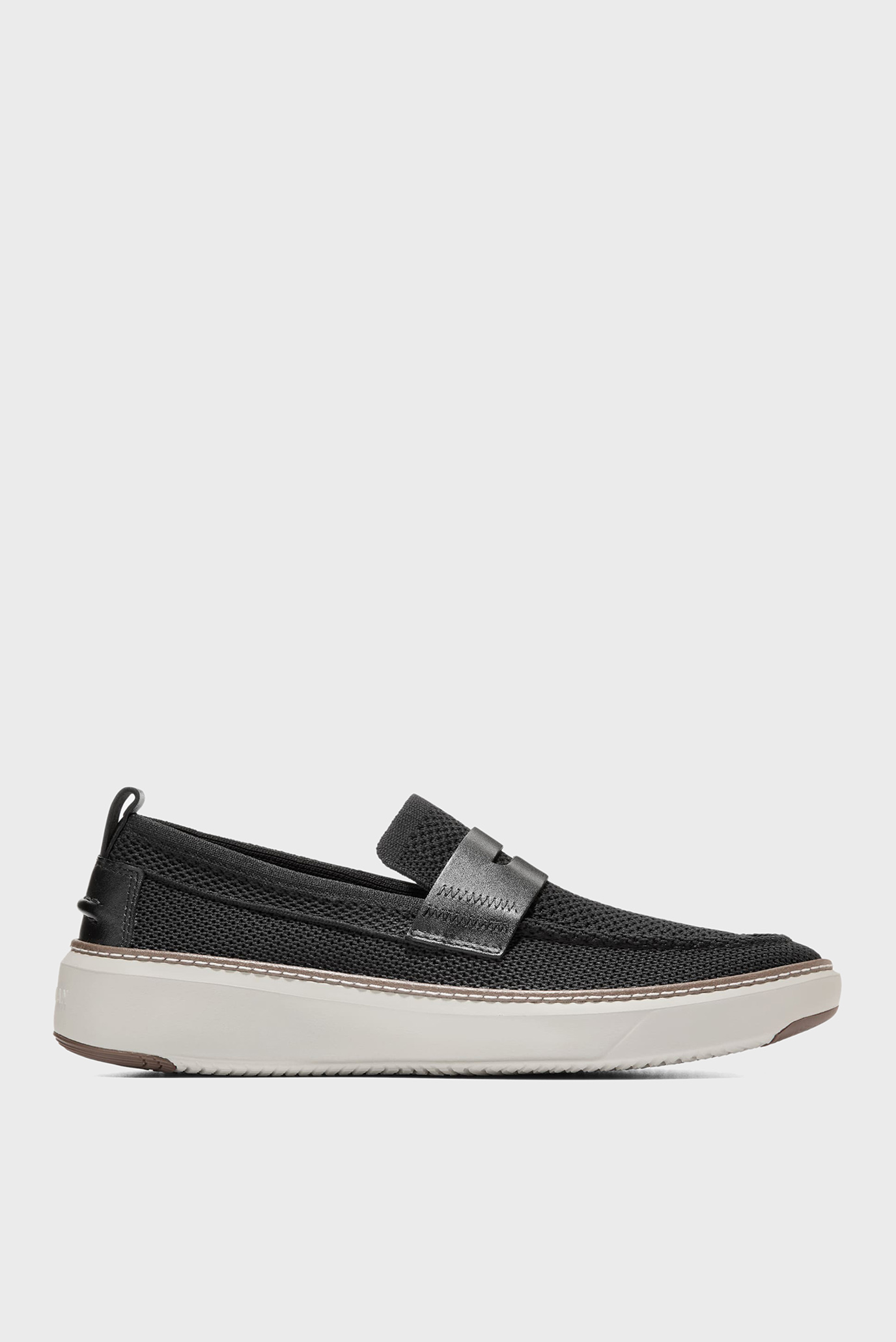 Мужские черные лоферы GrandPrø Topspin Stitchlite™ Penny Loafer 1