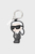 Жіночий чорний брелок K IKONIK 2.0 KARL KEYCHAIN