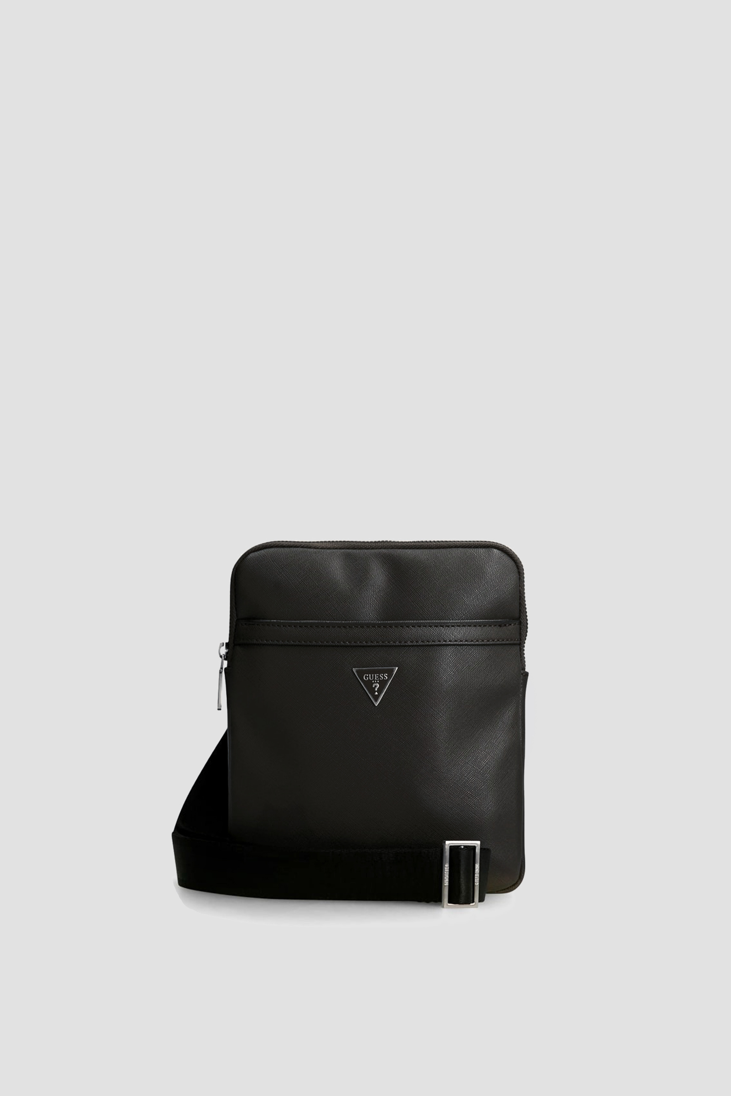 Мужская черная сумка Guess HMCERT.P2223;BLA — MD-Fashion