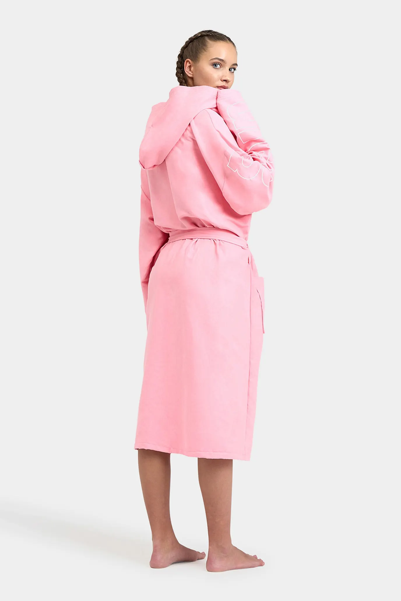 Рожевий халат (унісекс) 4