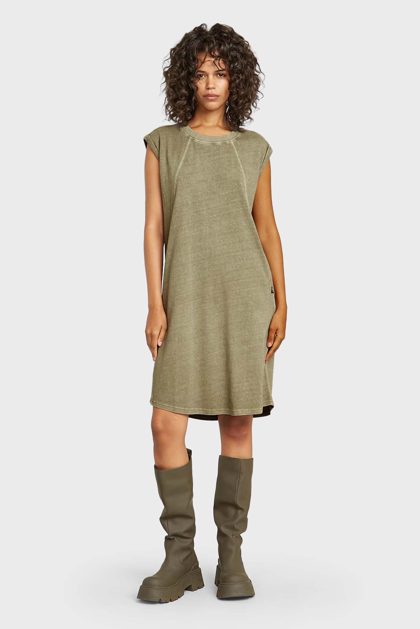 Женское оливковое платье Seam Оливковый XS G-Star RAW D26081,C756 Женское оливковое платье Seam Оливковый XS G-Star RAW D26081,C756