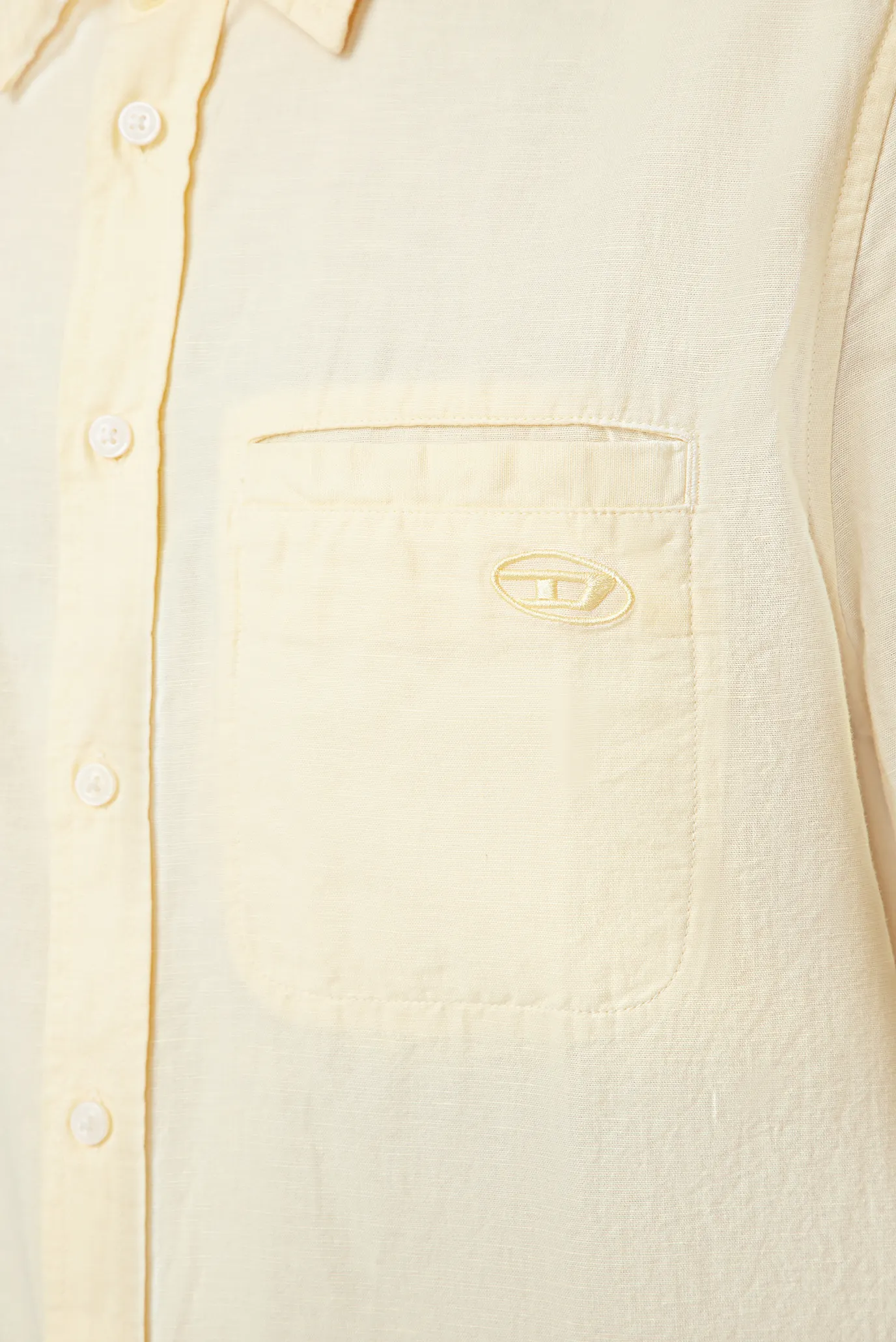 Мужская желтая рубашка S-OMAR-SSL 5