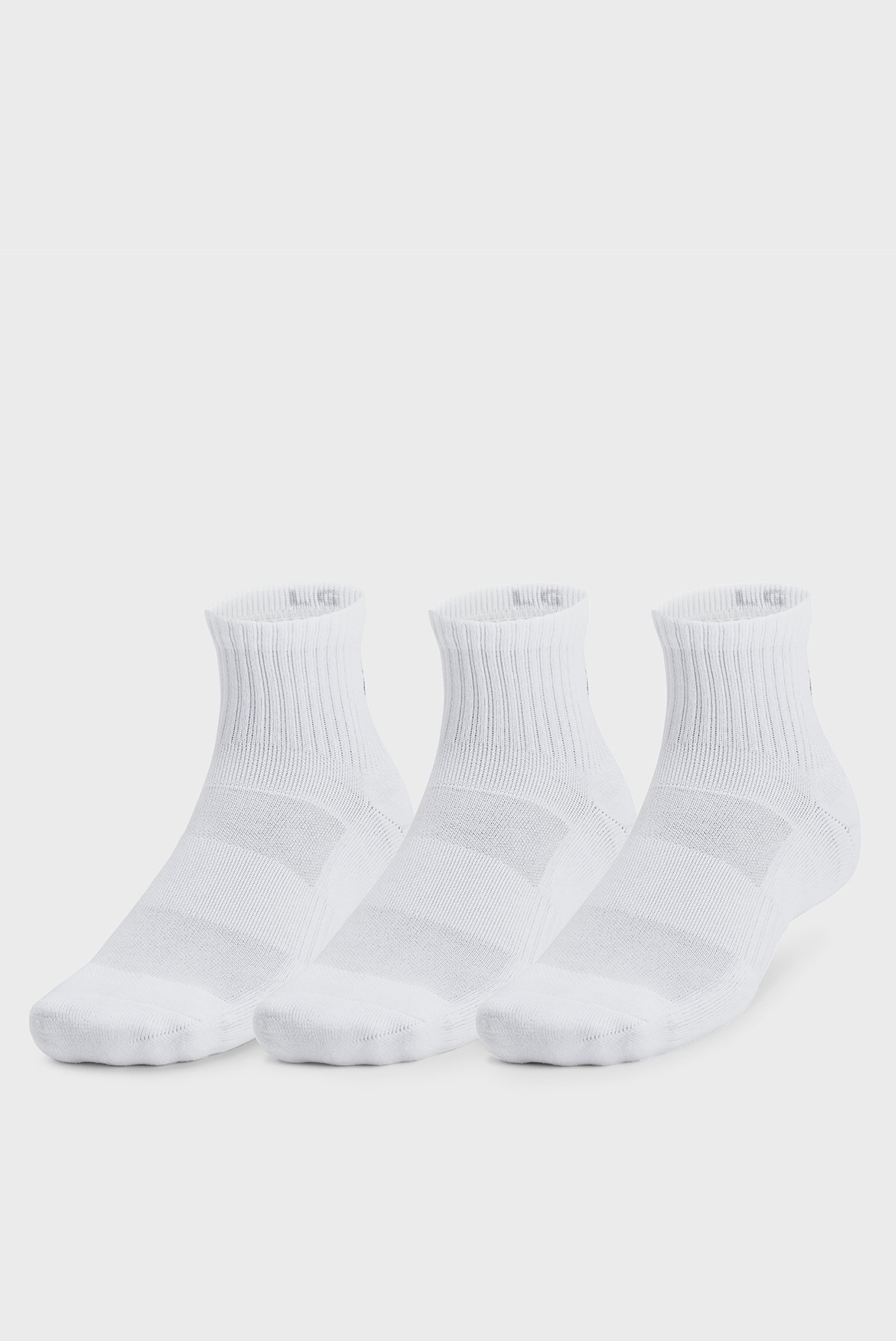 Белые носки (3 пары) Unisex UA TC 3pk Qtr Белый 36.5-42 Under Armour 1386372-100 Белые носки (3 пары) Unisex UA TC 3pk Qtr Белый 36.5-42 Under Armour 1386372-100