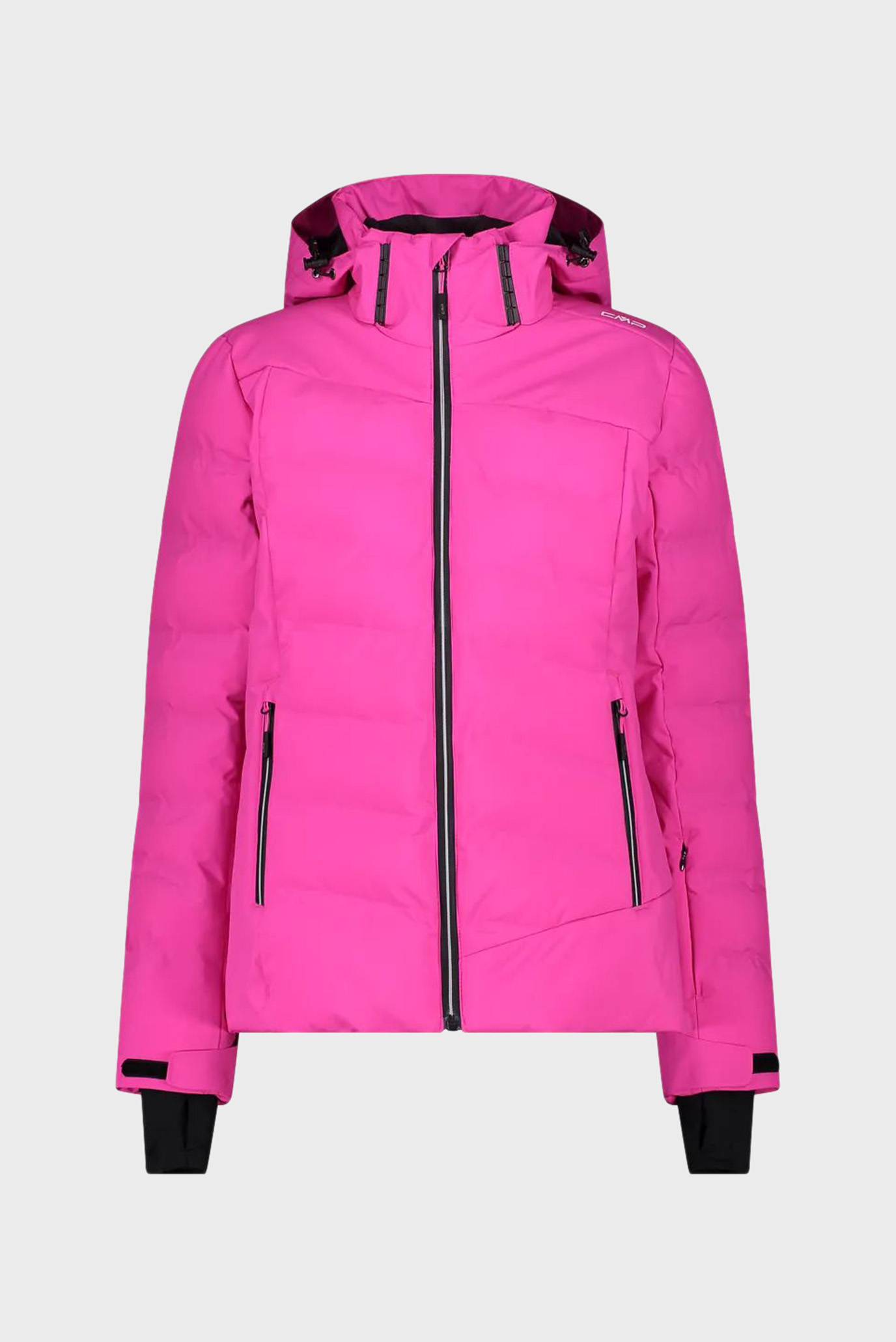 Женская розовая лыжная куртка ZIP HOOD TWILL Розовый 38 CMP 34W4596-B818 Женская розовая лыжная куртка ZIP HOOD TWILL Розовый 38 CMP 34W4596-B818