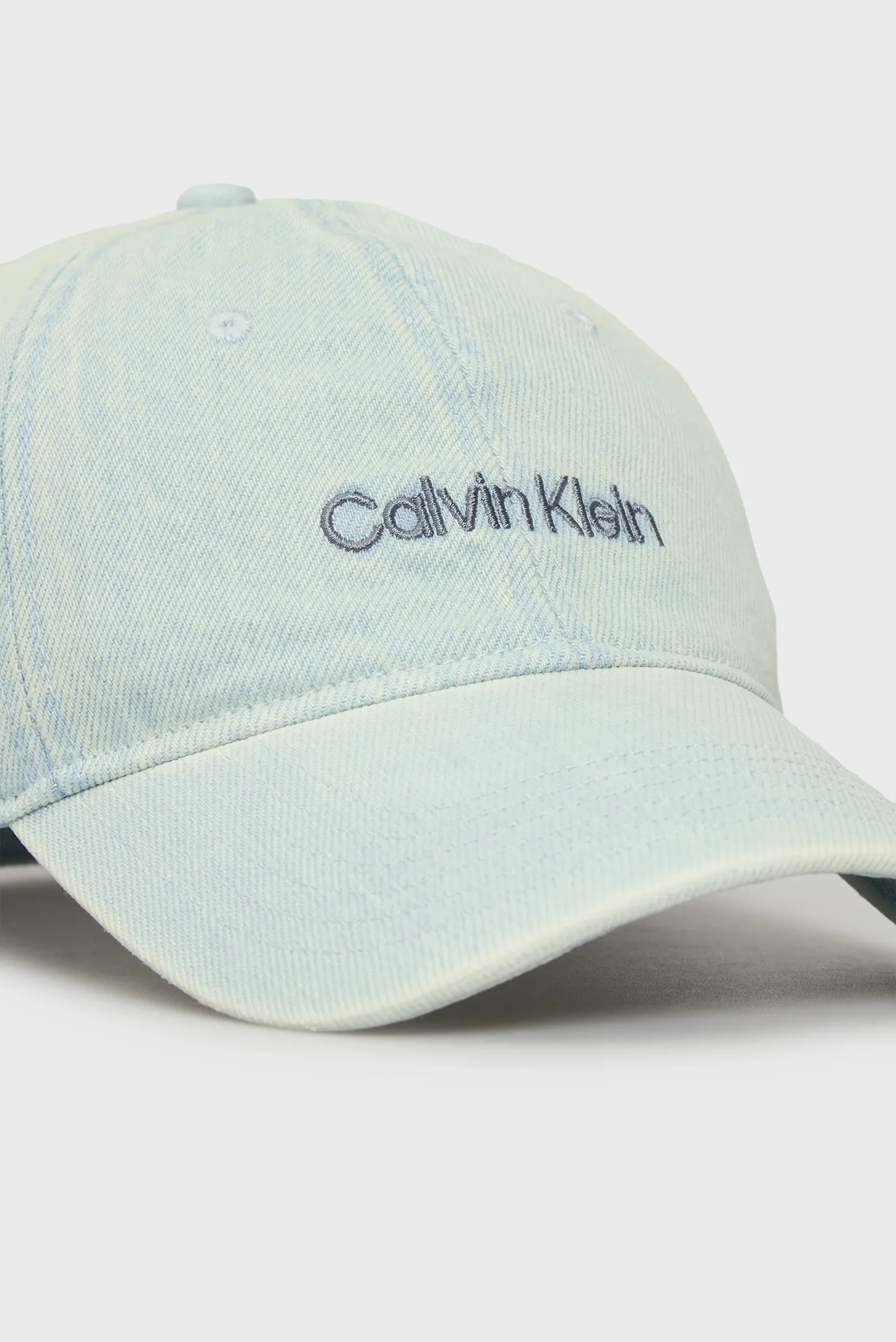 Жіноча блакитна джинсова кепка TITLECASE 4