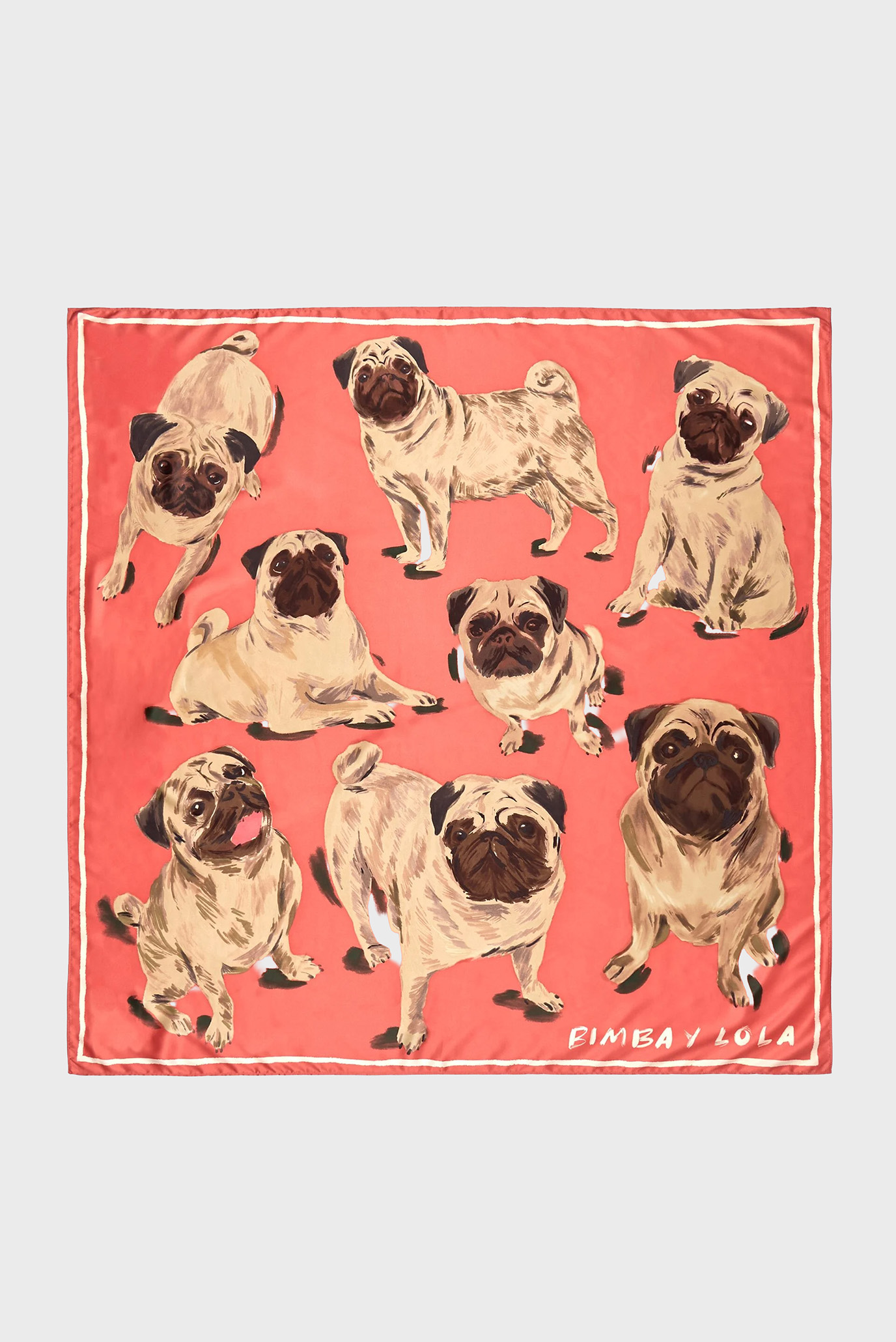 Женский коралловый платок с узором Коралловый ONESIZE Bimba Y Lola 252BAPN36.10206 Женский коралловый платок с узором Коралловый ONESIZE Bimba Y Lola 252BAPN36.10206