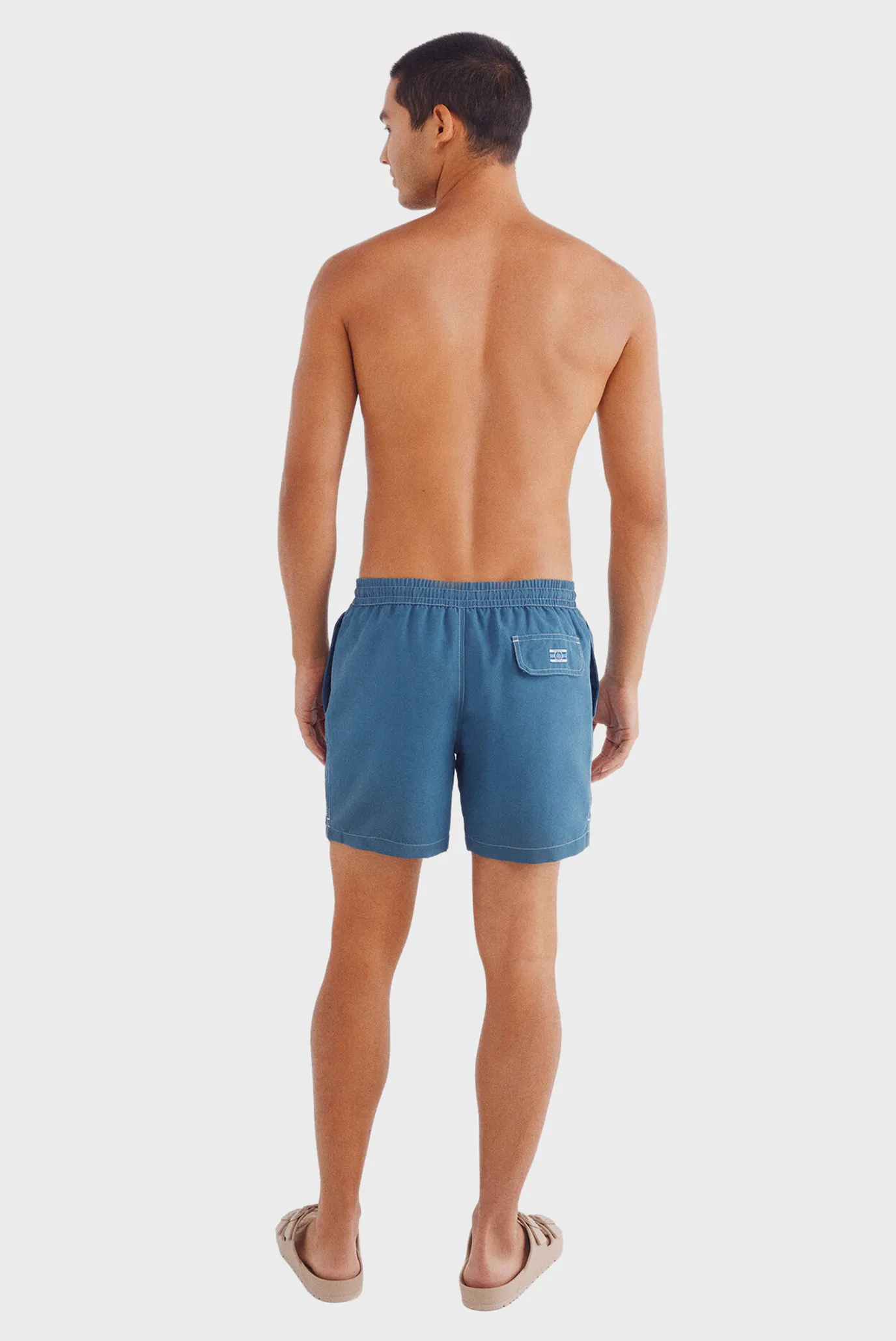 Мужские бирюзовые плавательные шорты 3