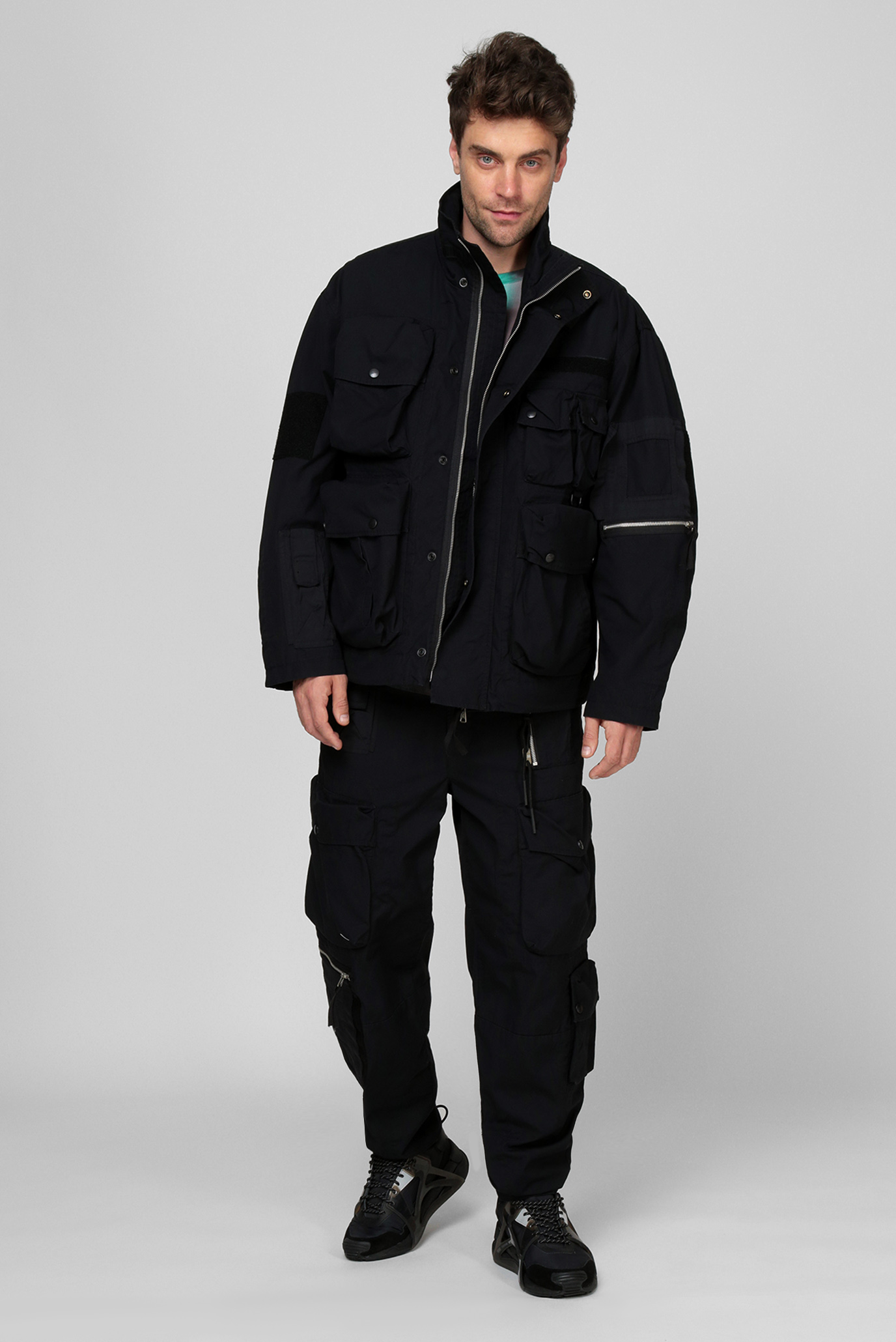 Мужская черная куртка J-BUMS Diesel A02668 0PBAZ — MD-Fashion Мужская черная куртка J-BUMS Diesel A02668 0PBAZ — MD-Fashion