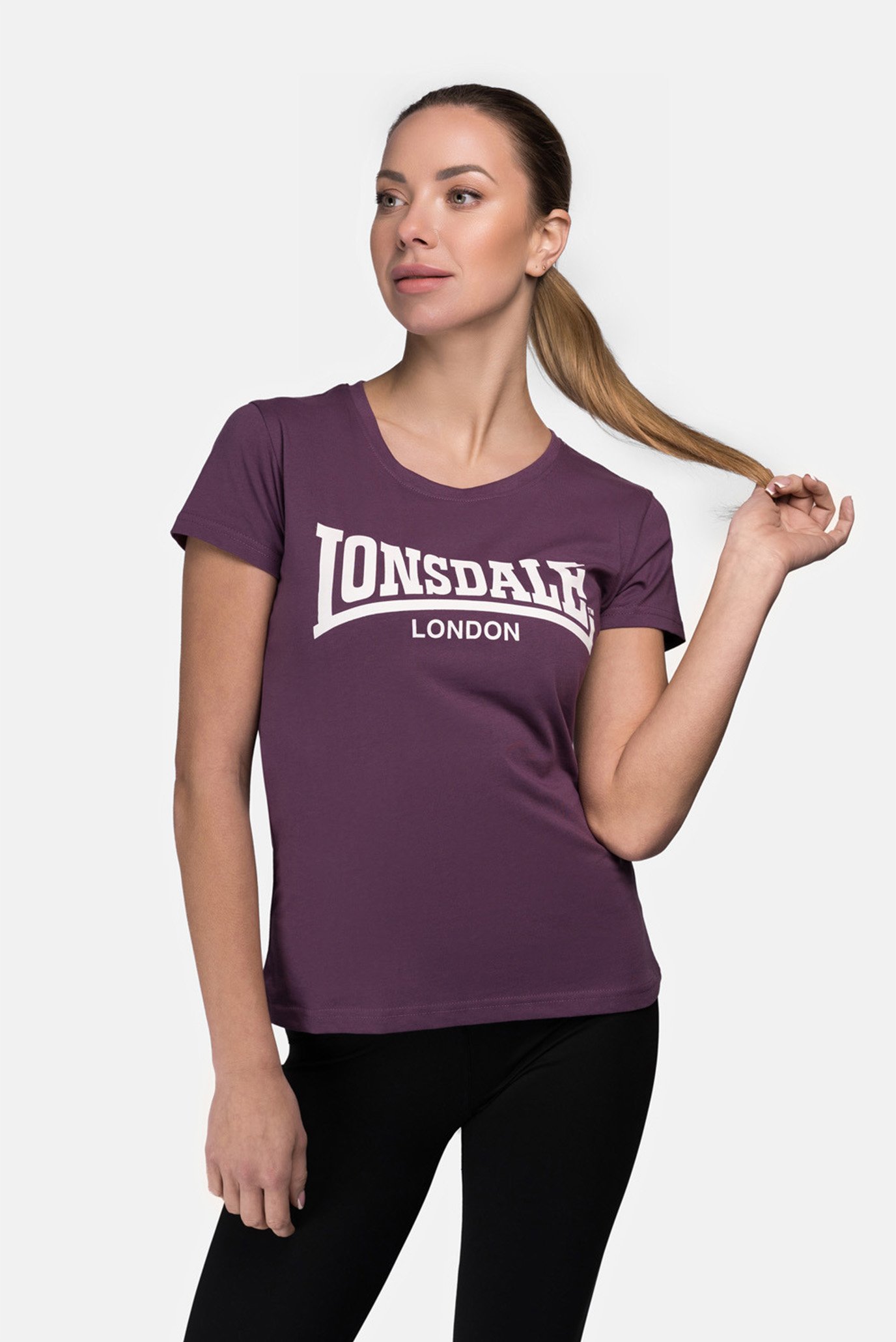 Жіноча фіолетова футболка CARTMEL 1