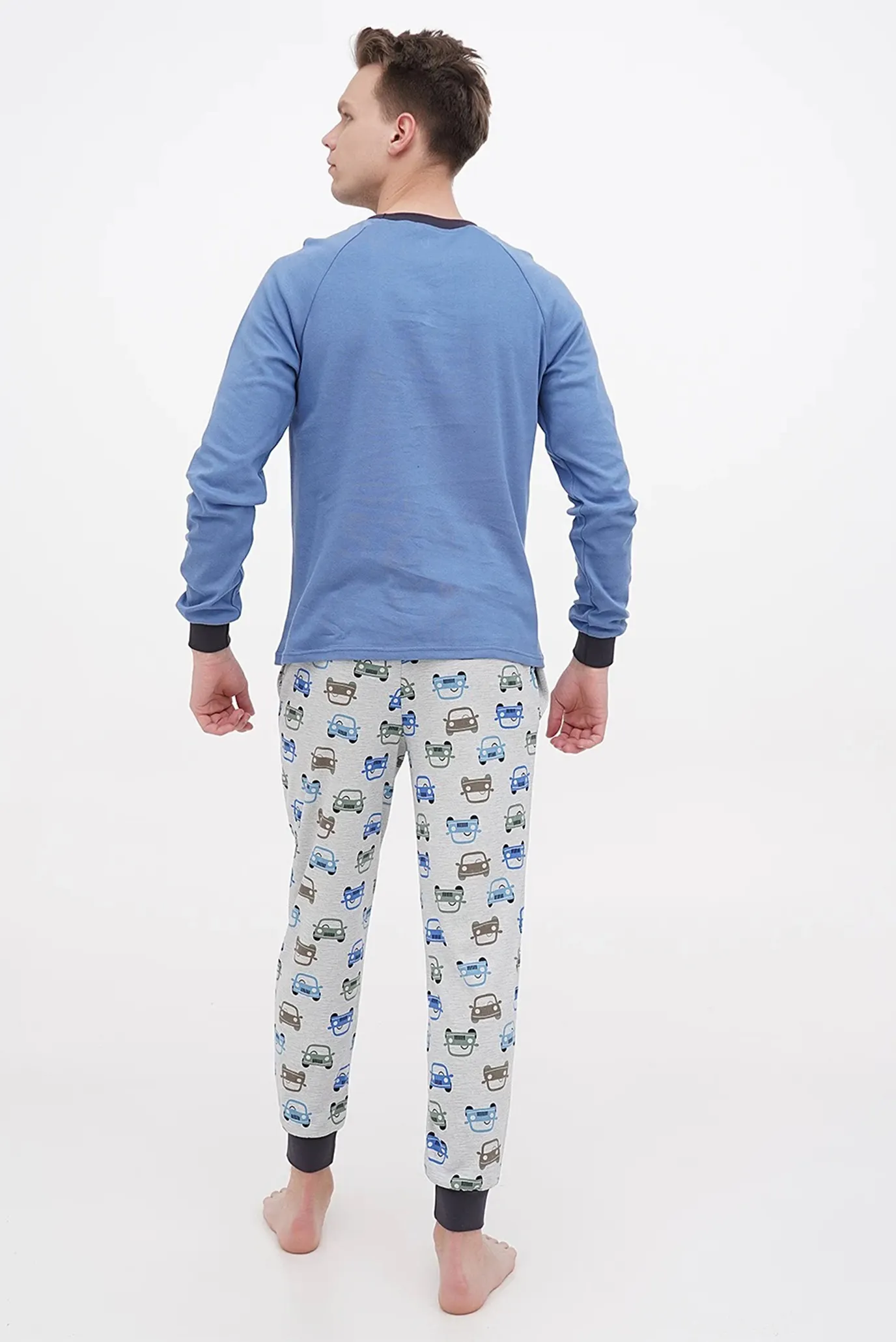 Чоловіча піжама (лонгслів, брюки) 2