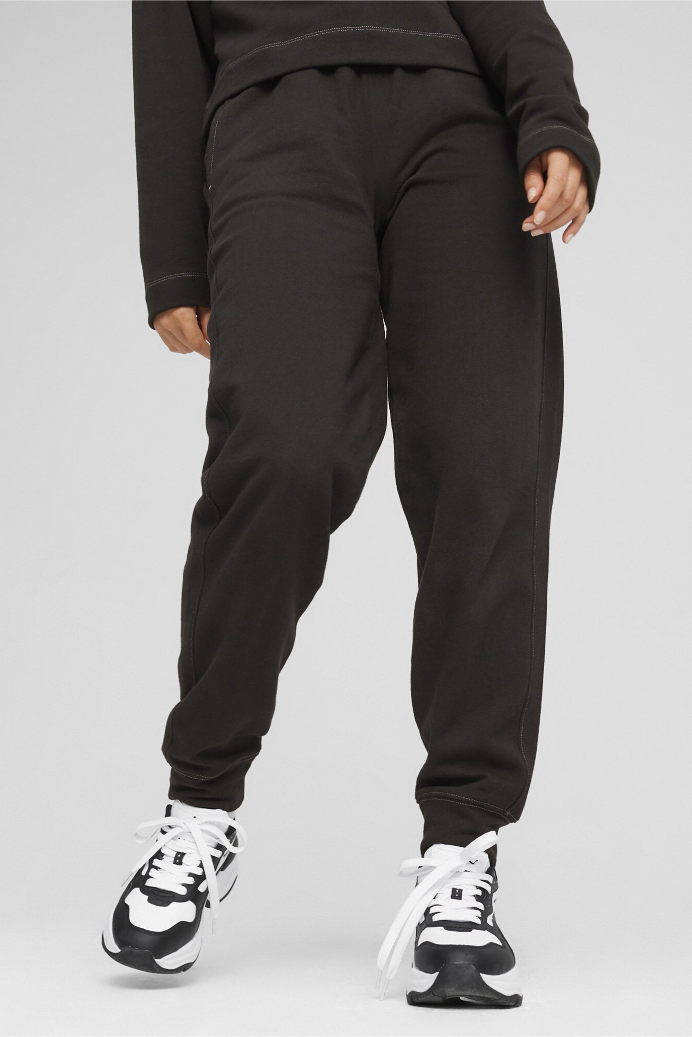 Жіночі чорні спортивні штани BETTER SPORTSWEAR Women's Sweatpants 1