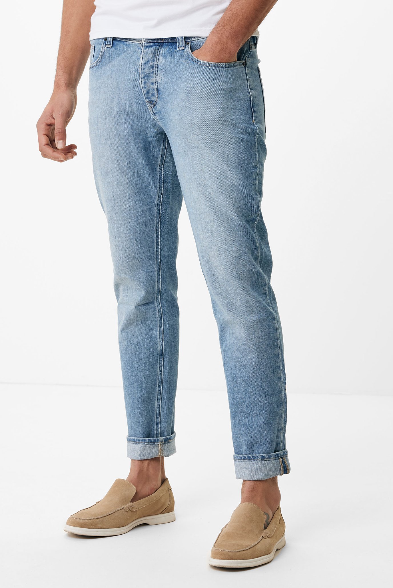 Чоловічі блакитні джинси STEVE 1