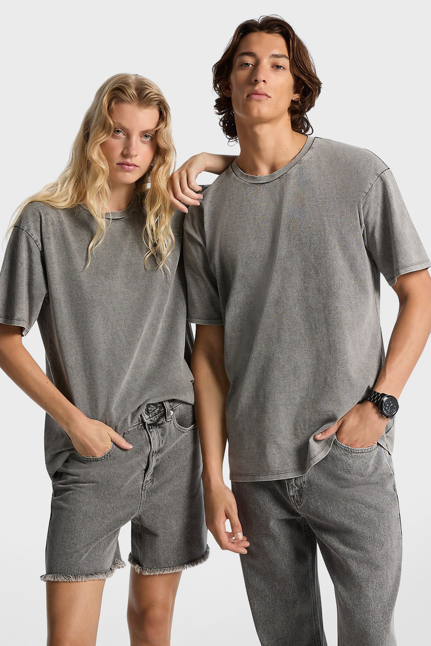 Серая футболка GMTWSH TUNIC (унисекс) Серый M Michael Kors UR552JM36A Серая футболка GMTWSH TUNIC (унисекс) Серый M Michael Kors UR552JM36A