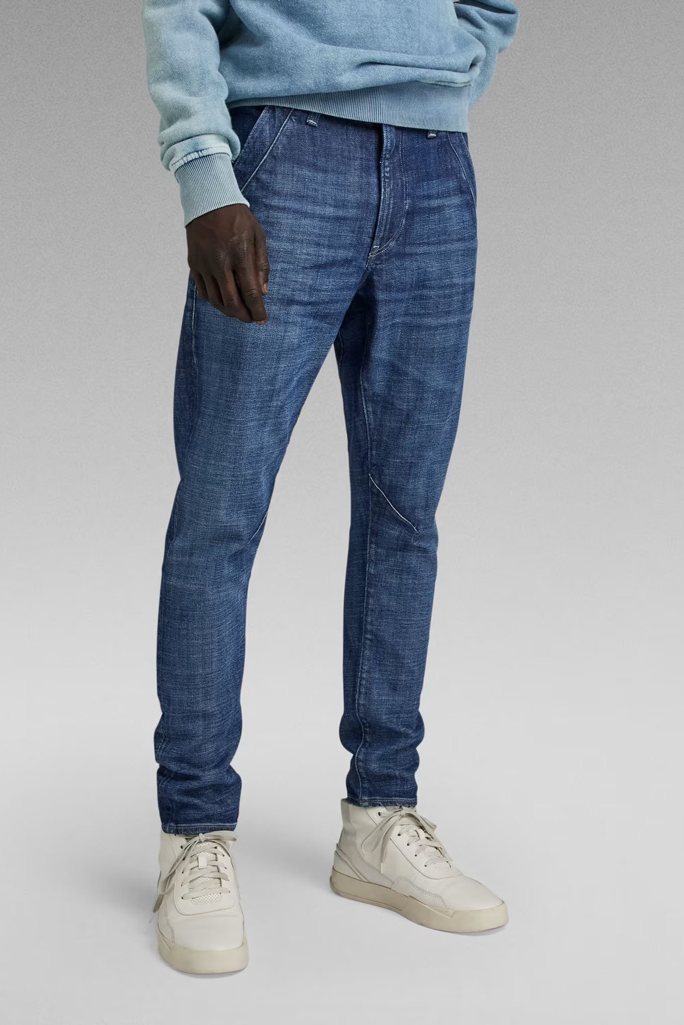 Чоловічі сині джинси Kairori 3D Slim 1