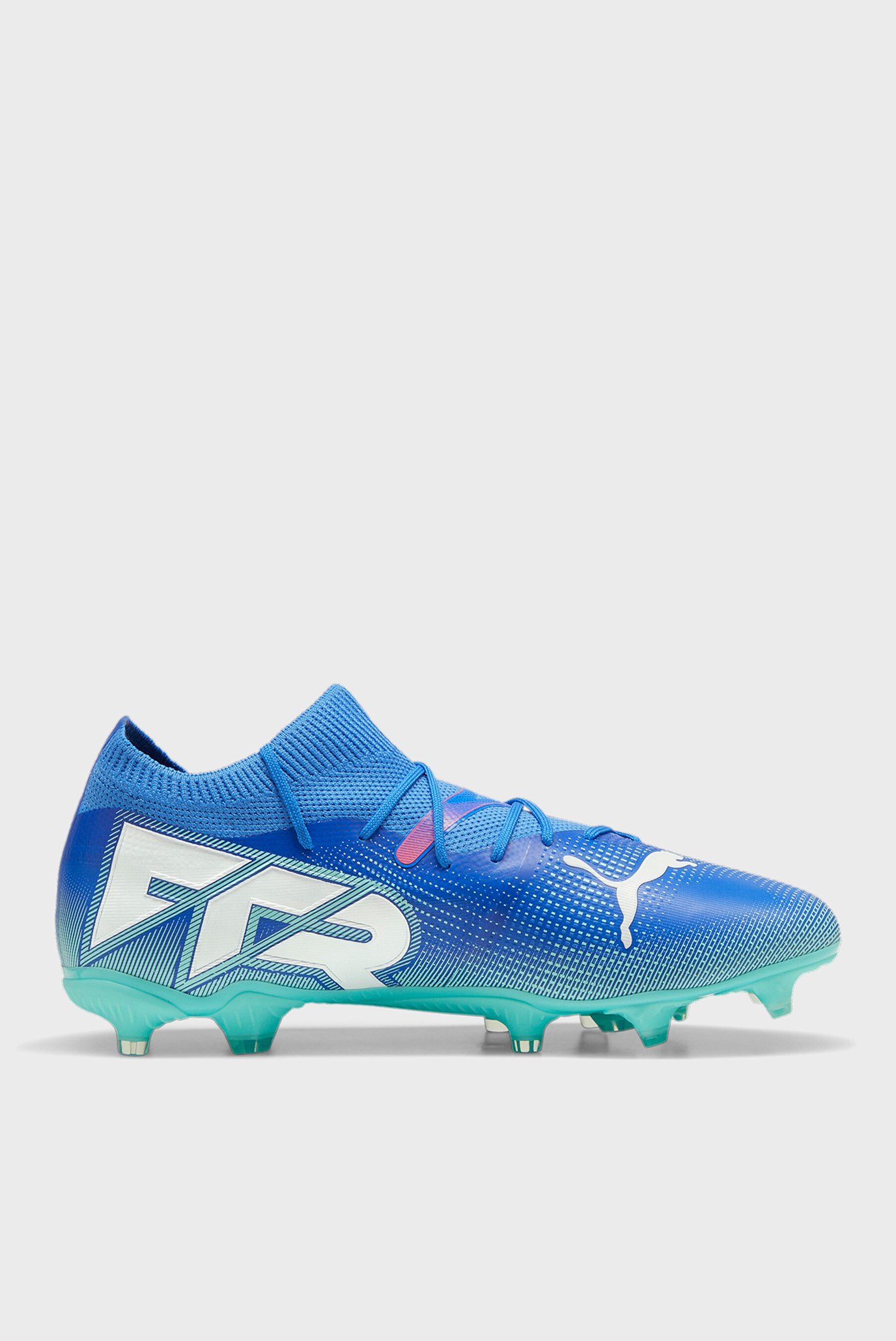 Голубые бутсы FUTURE 7 MATCH FG/AG Football Boots 1