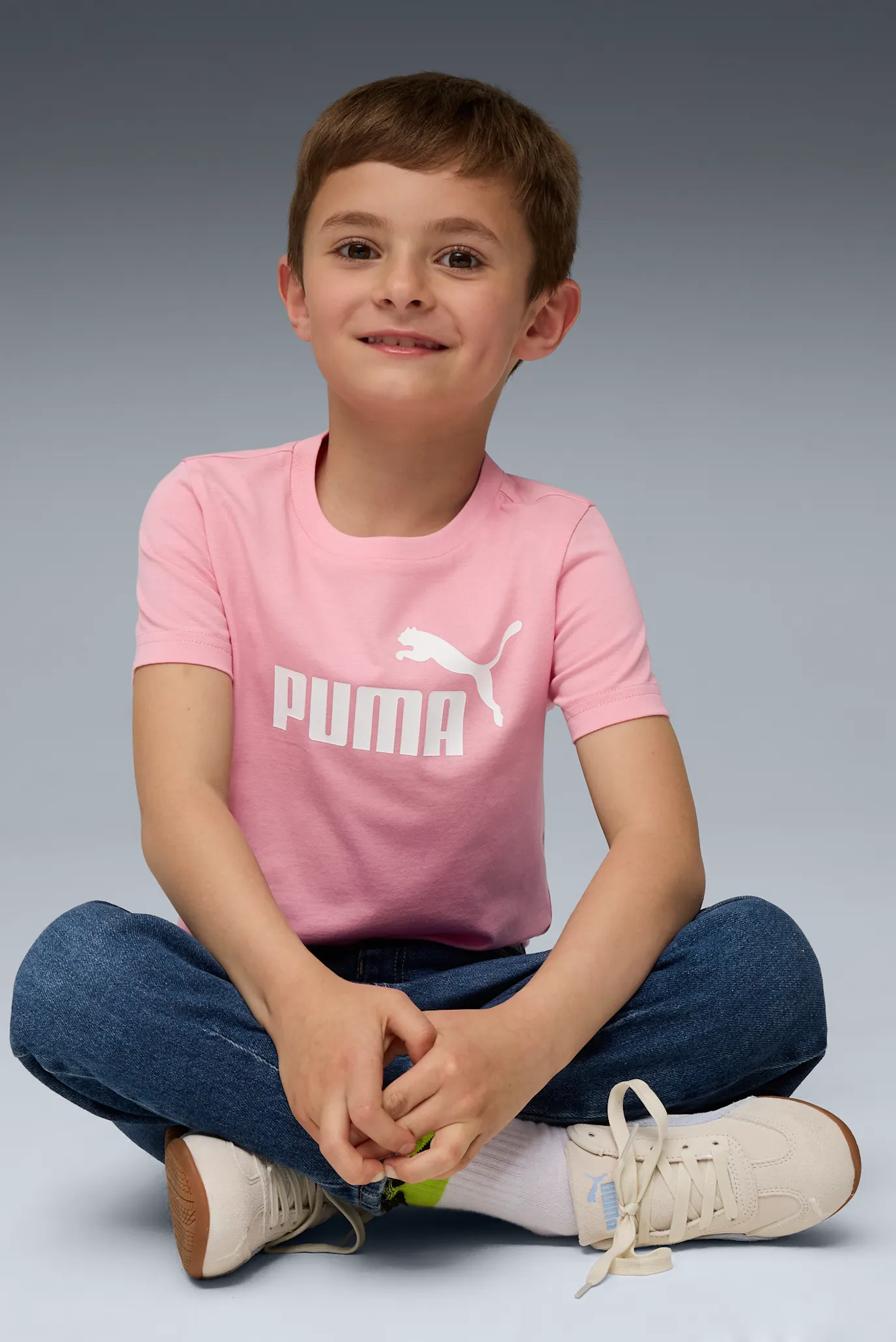 Дитяча рожева футболка ESS No. 1 Logo Tee Kids 1