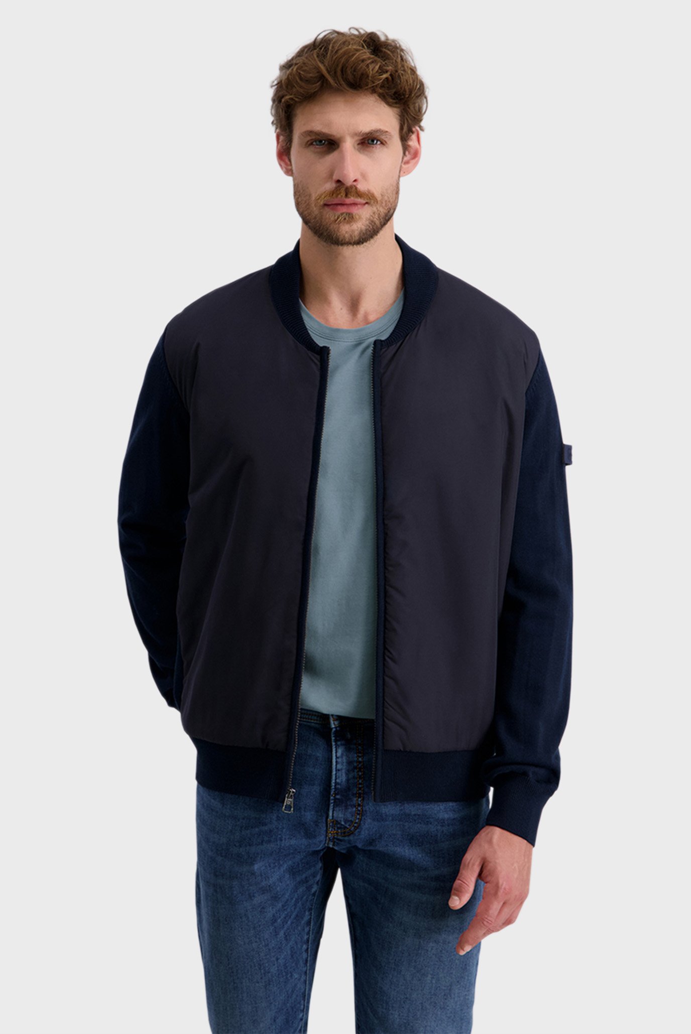 Мужской темно-синий кардиган Синий 3XL Pierre Cardin PC.-C5 51529.5114 Мужской темно-синий кардиган Синий 3XL Pierre Cardin PC.-C5 51529.5114
