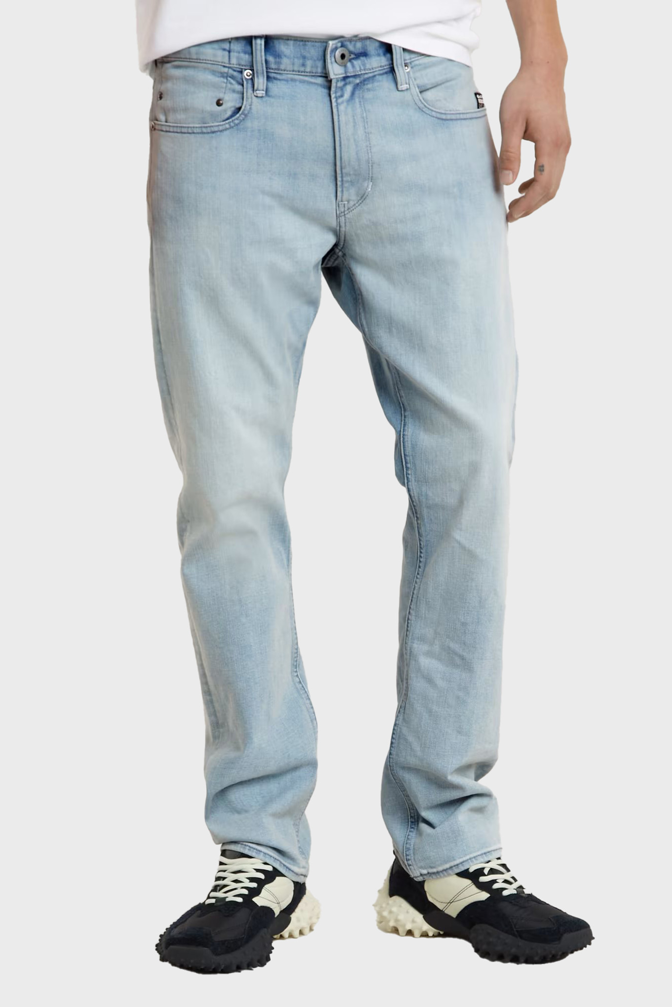 Чоловічі блакитні джинси Mosa Straight 1