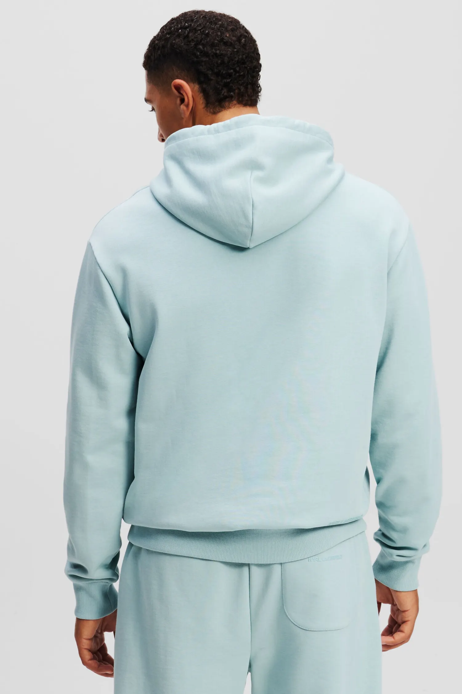 Чоловіче блакитне худі 3
