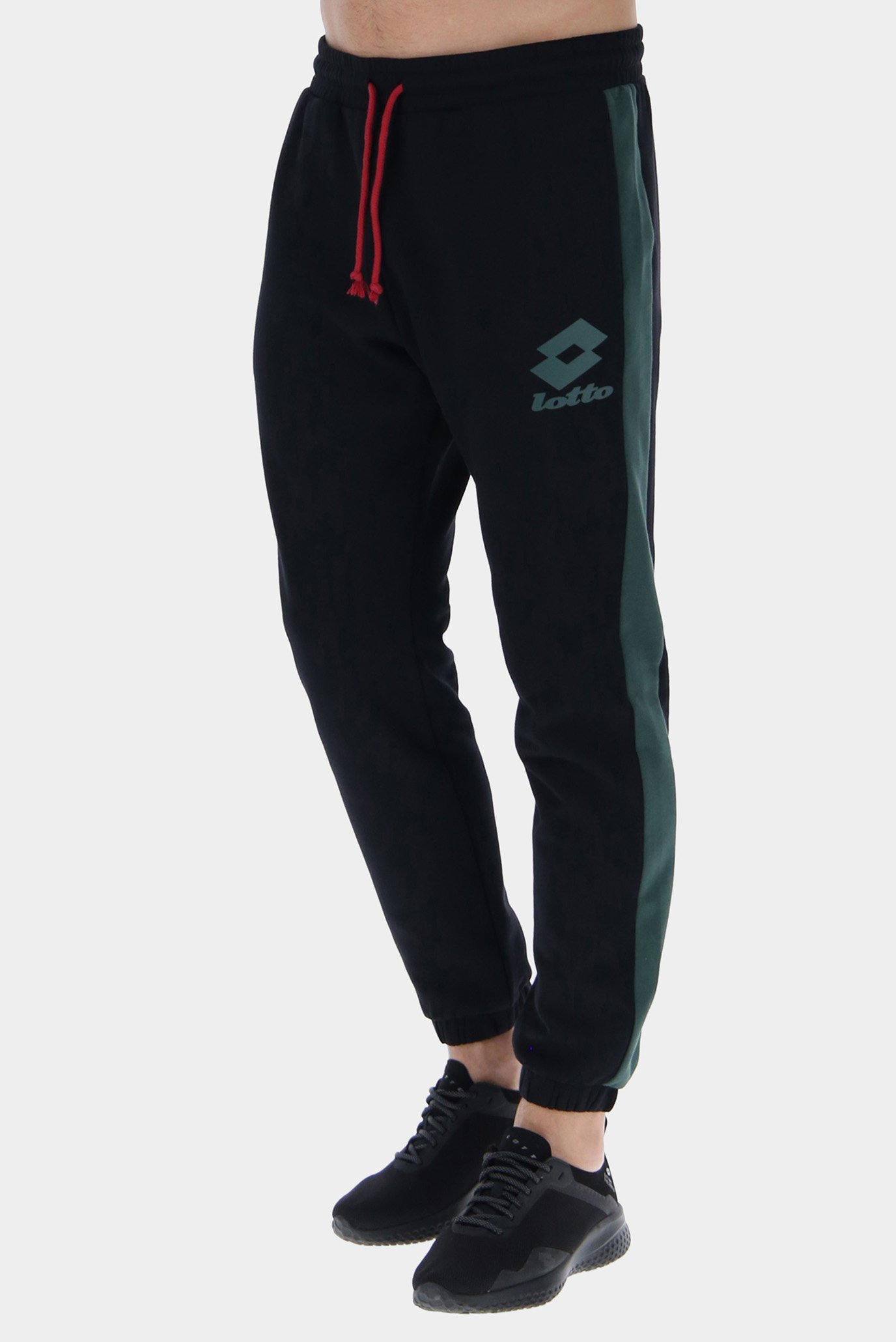 Чоловічі чорні спортивні штани ATHLETICA LG III PANT FL 1