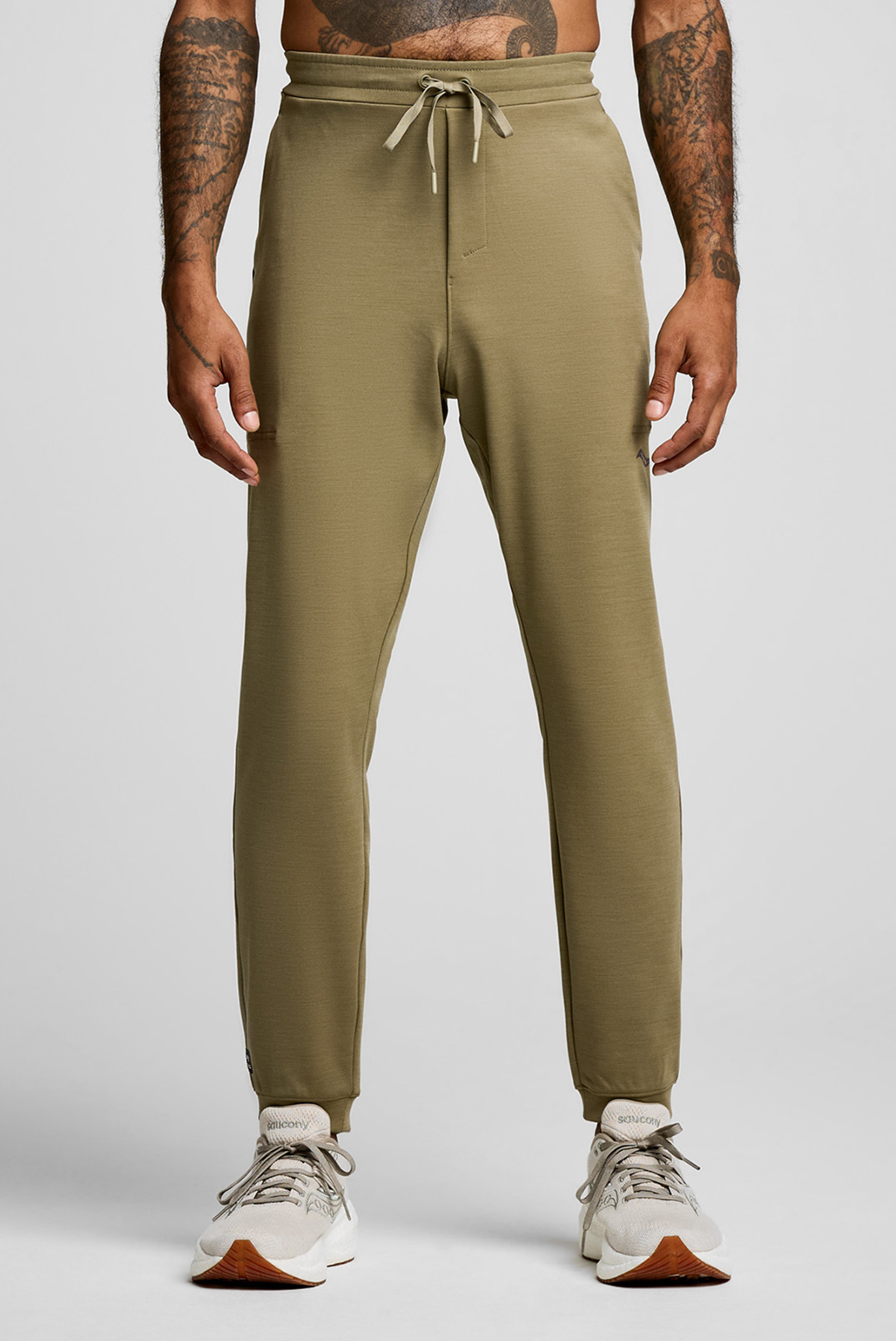 Мужские оливковые спортивные брюки SOLSTICE JOGGER 1