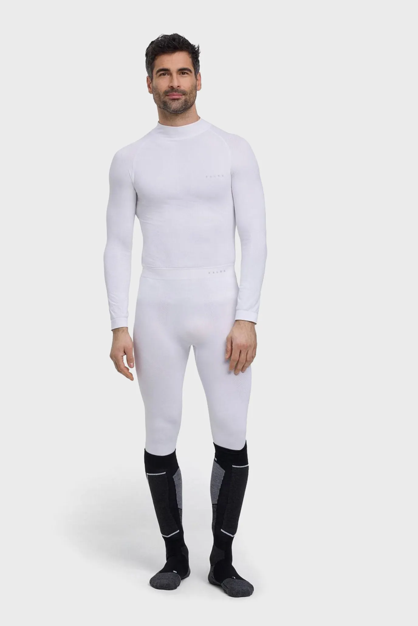 Чоловічі білі термобрюки WARM 2