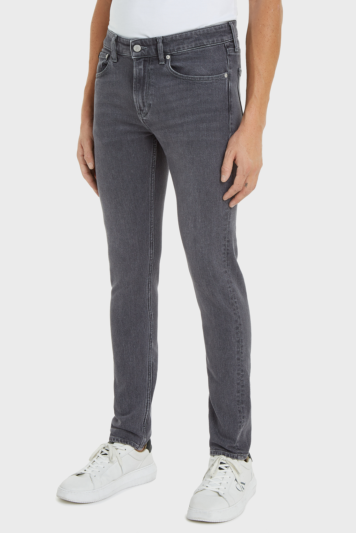 Мужские серые джинсы SLIM TAPER Серый 32-34 Calvin Klein Jeans J30J325741 Мужские серые джинсы SLIM TAPER Серый 32-34 Calvin Klein Jeans J30J325741