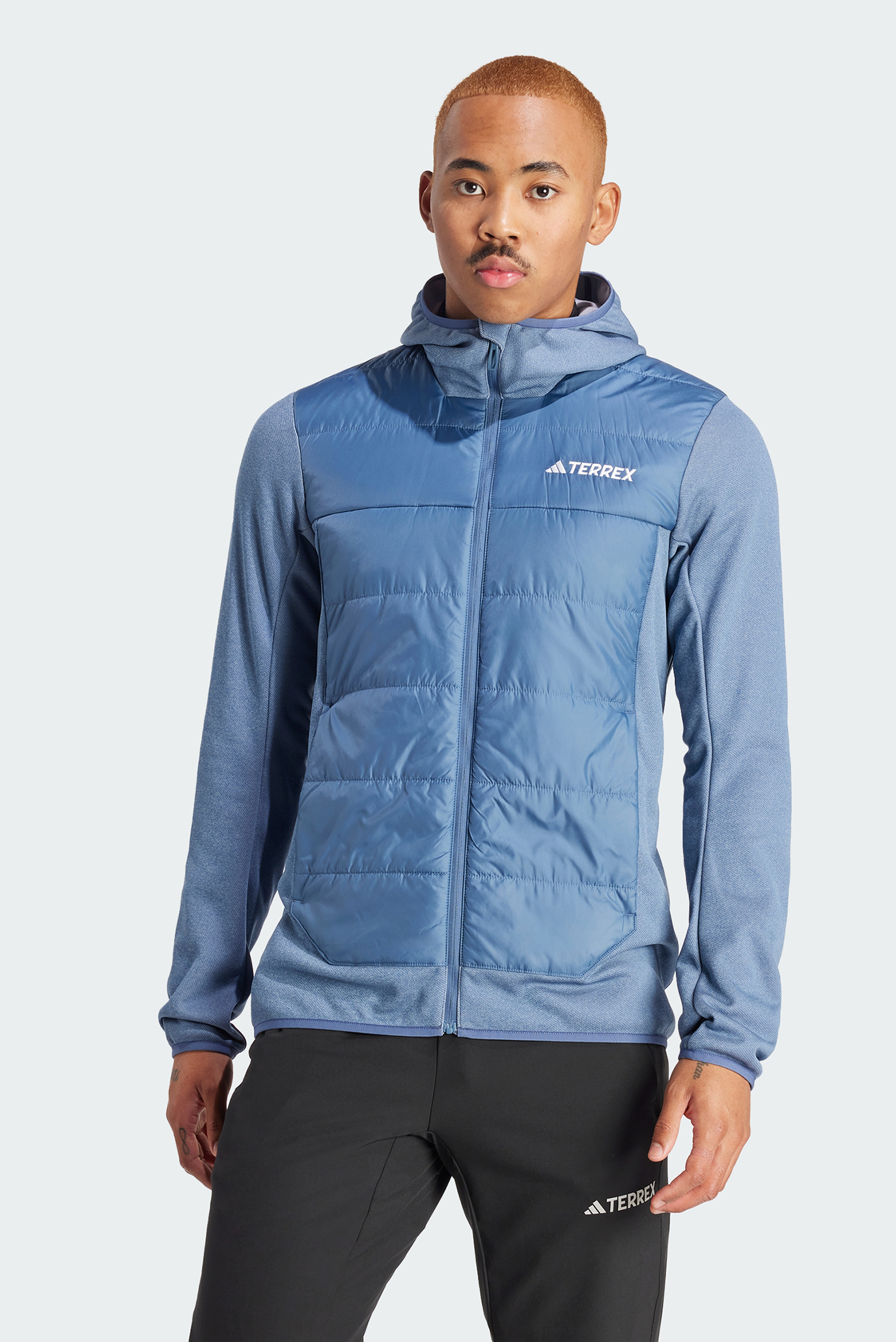 Мужская синяя куртка Terrex Multi Hybrid Insulated Hooded 1