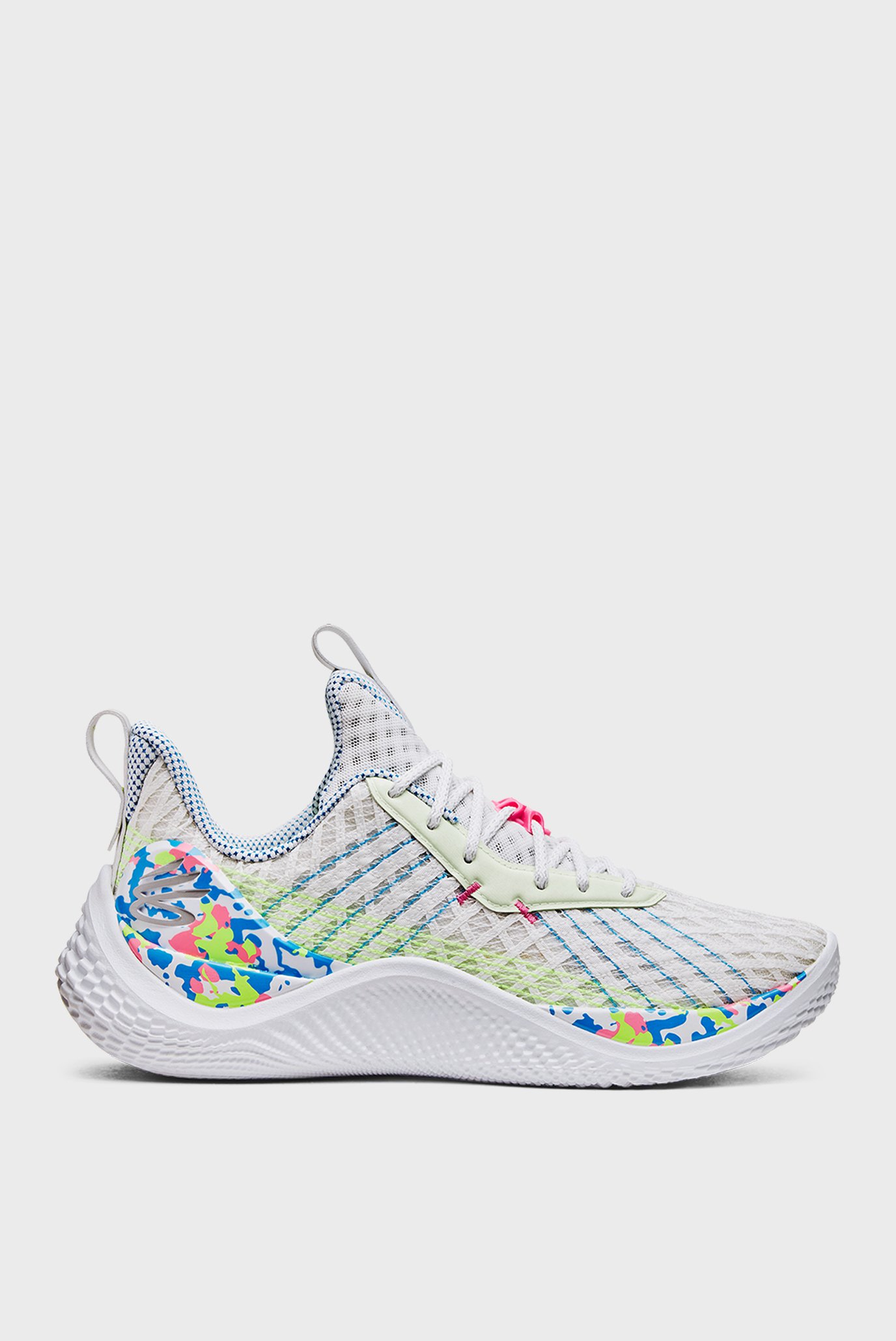 Белые кроссовки CURRY 10 SPLASH PARTY 1