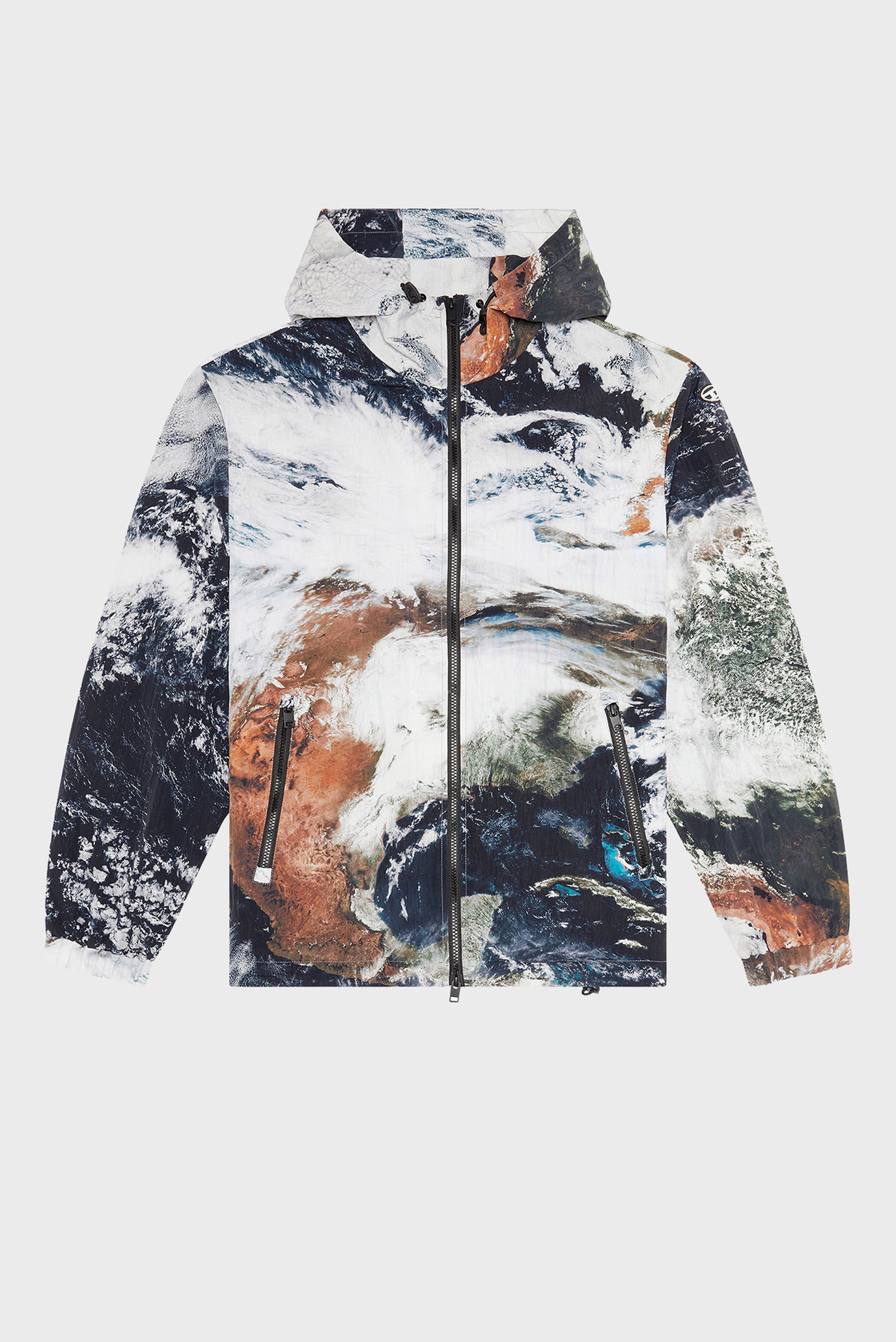 Мужская ветровка с узором J-WARRETT-PRINT JACKET Diesel A10584 0AJAE Мужская ветровка с узором J-WARRETT-PRINT JACKET Diesel A10584 0AJAE