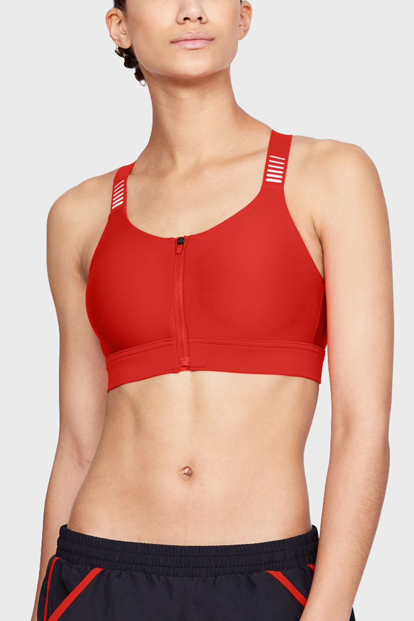 women's ua vanish high zip sports bra