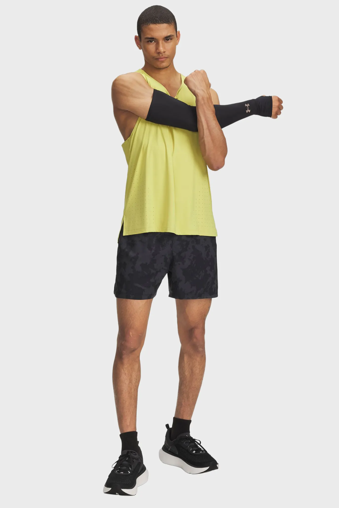 Чоловічі чорні камуфляжні шорти Launch Pro 7 Prtd Short 2