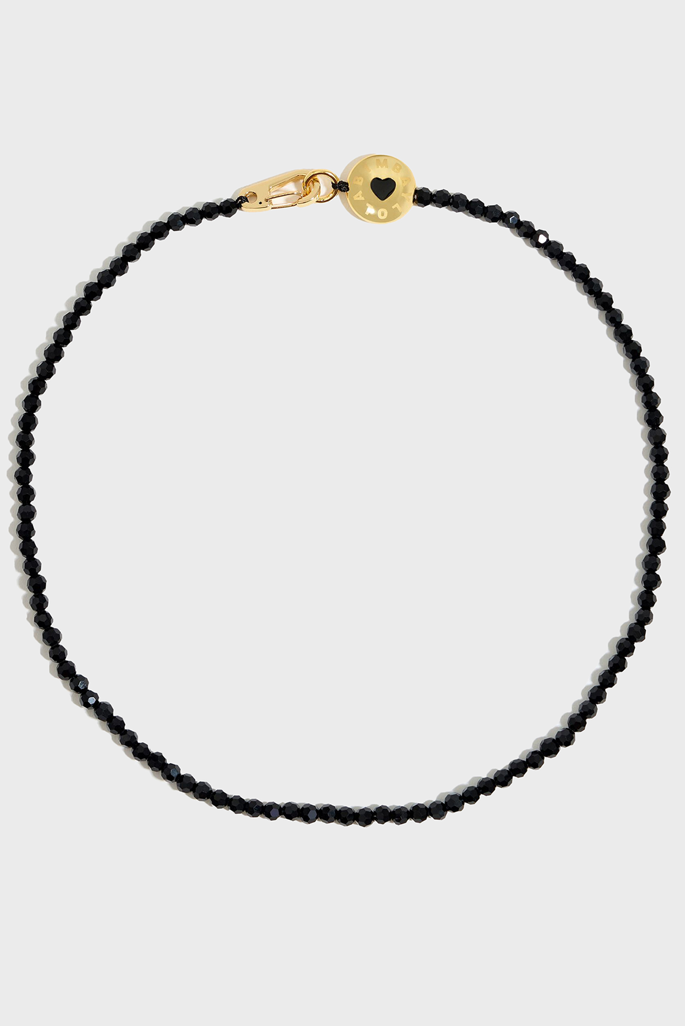 Женское черное ожерелье 1
