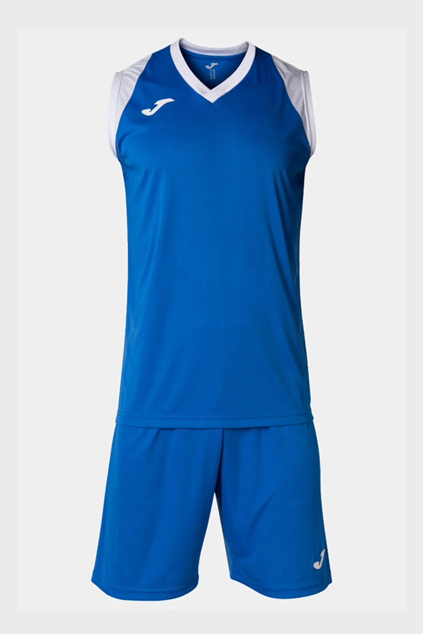 Чоловічий синій комплект одягу (майка, шорти) 4