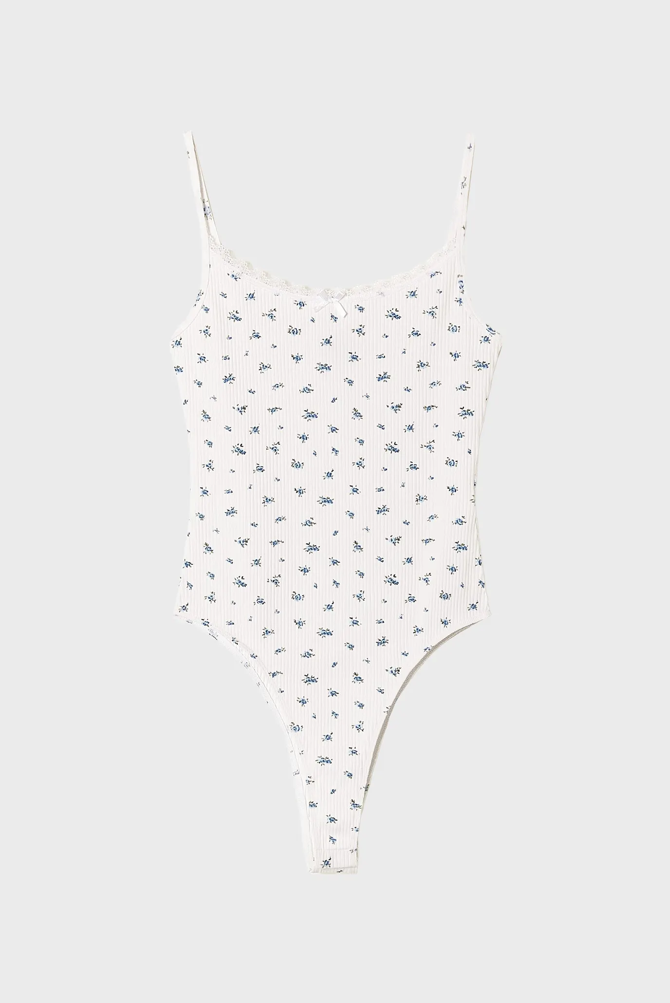 Жіноче біле боді з візерунком 4