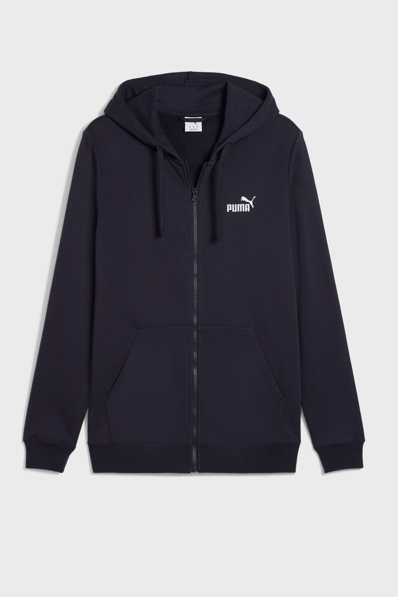 Мужское темно-синее худи Essentials No. 1 Logo Full-Zip Hoodie Men 1