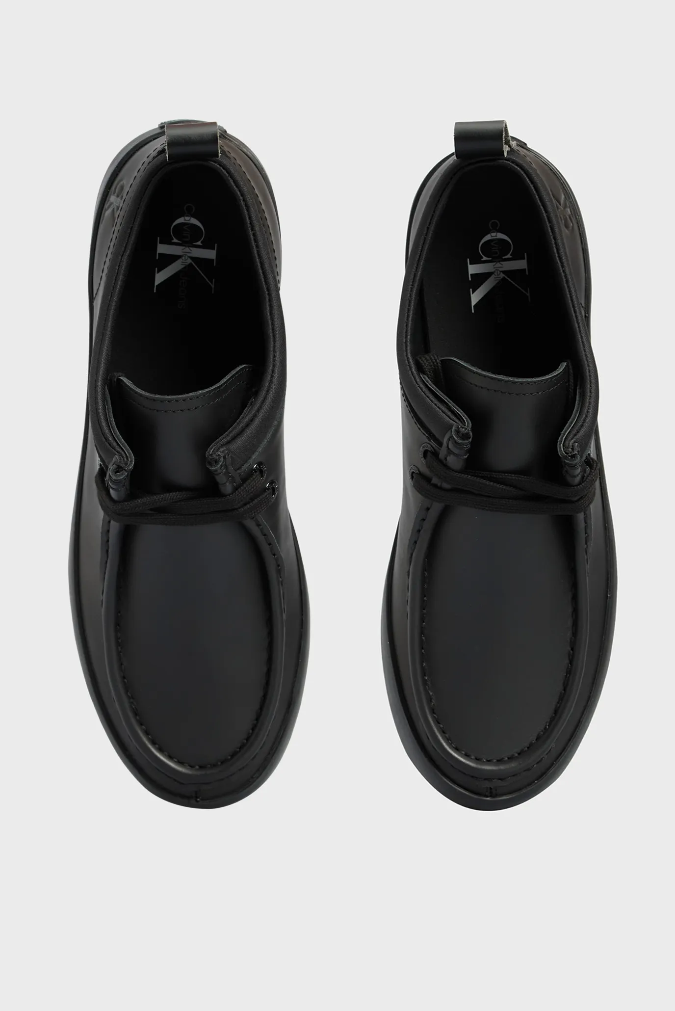 Мужские черные кожаные дерби LUGGED HYBRID APRON 4