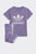 Детский фиолетовый комплект одежды (футболка, леггинсы) футболка и леггинсы Floral